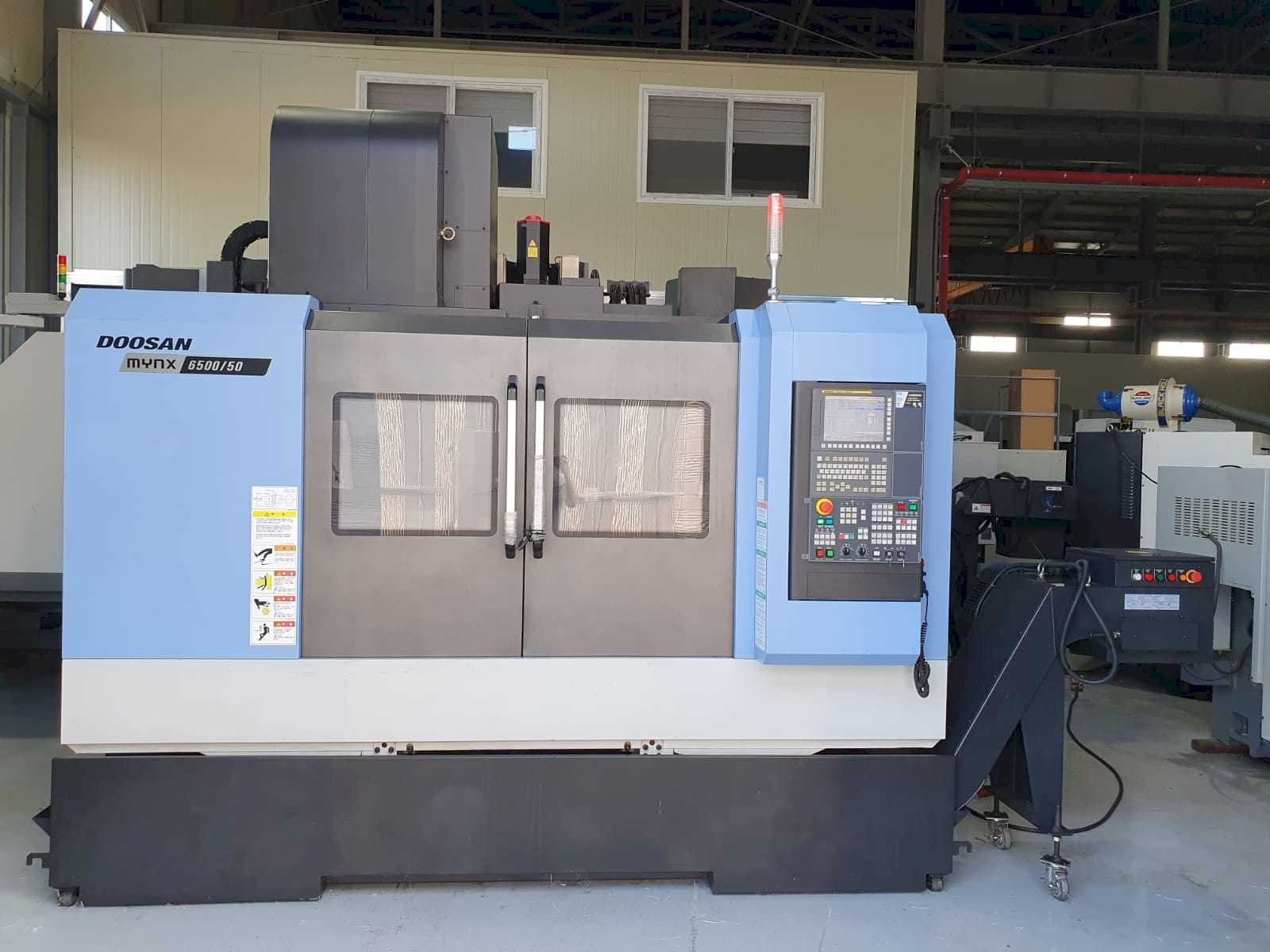 Front view of Doosan Mynx 6500/50 machine