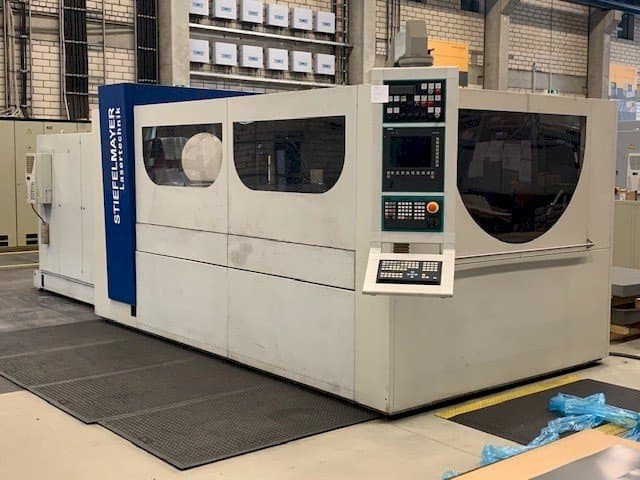 Front view of Stiefelmayer linear machine