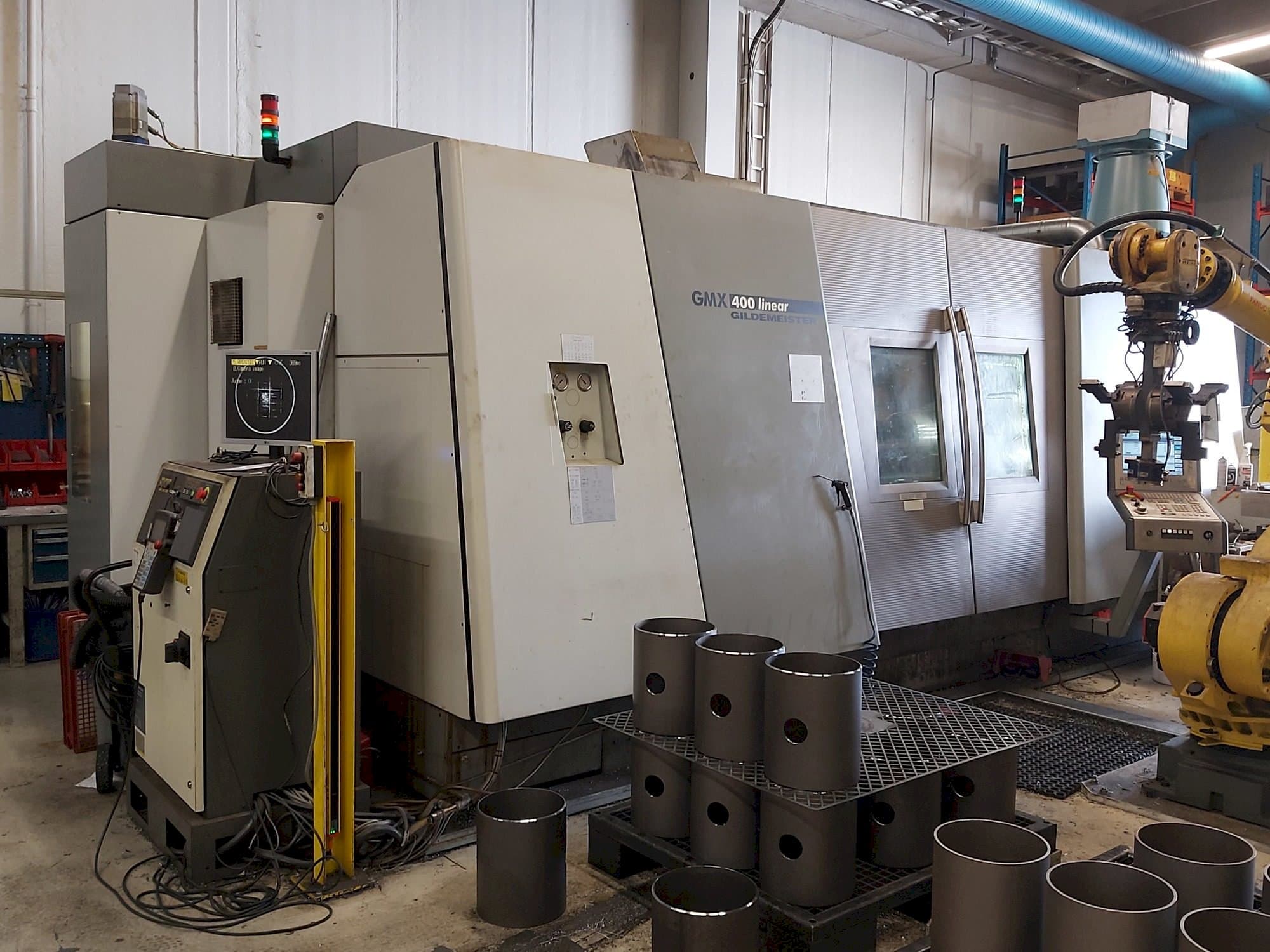 Front view of Gildemeister GMX 400 Linear machine