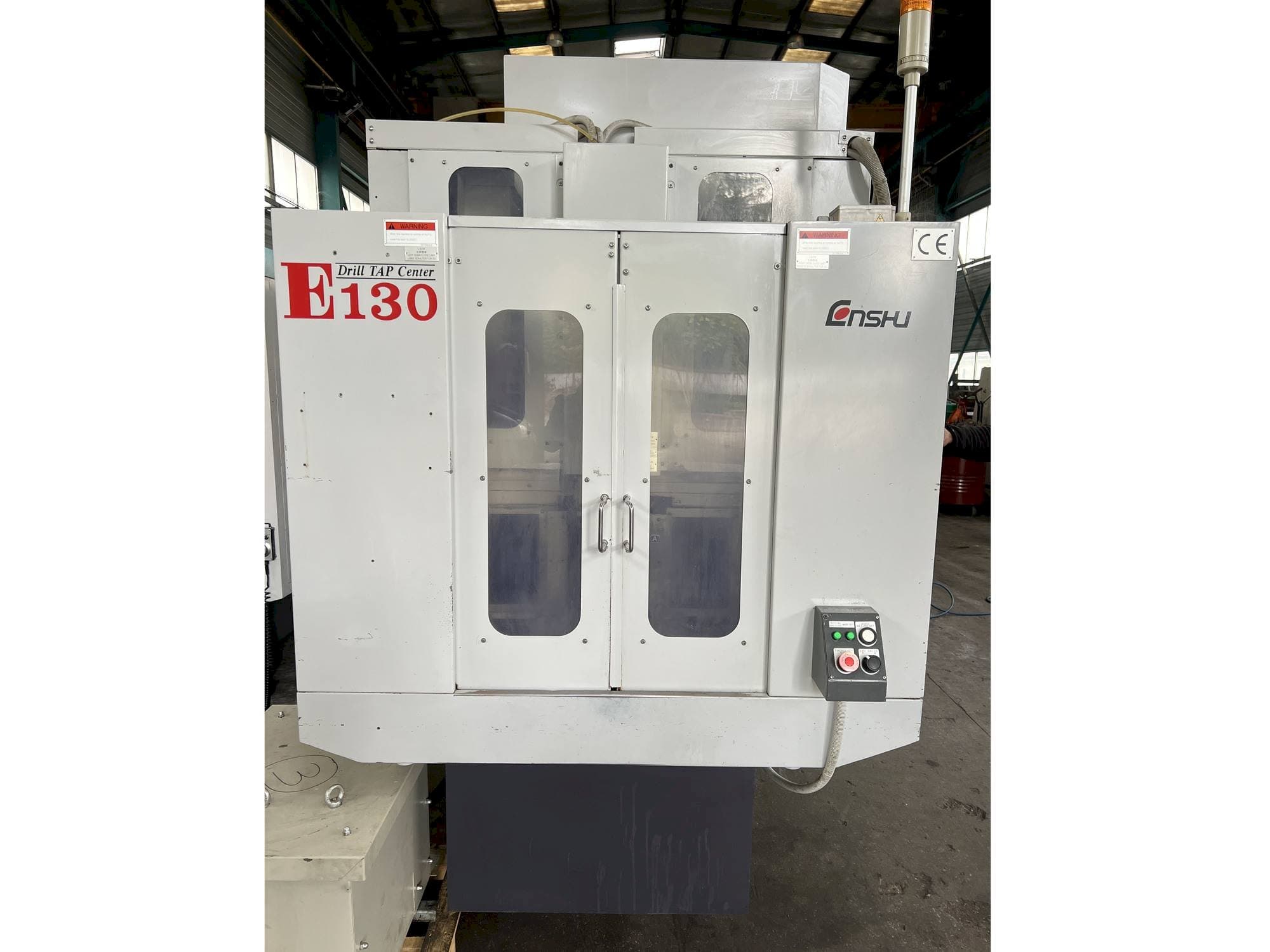Front view of Enshu E130 machine