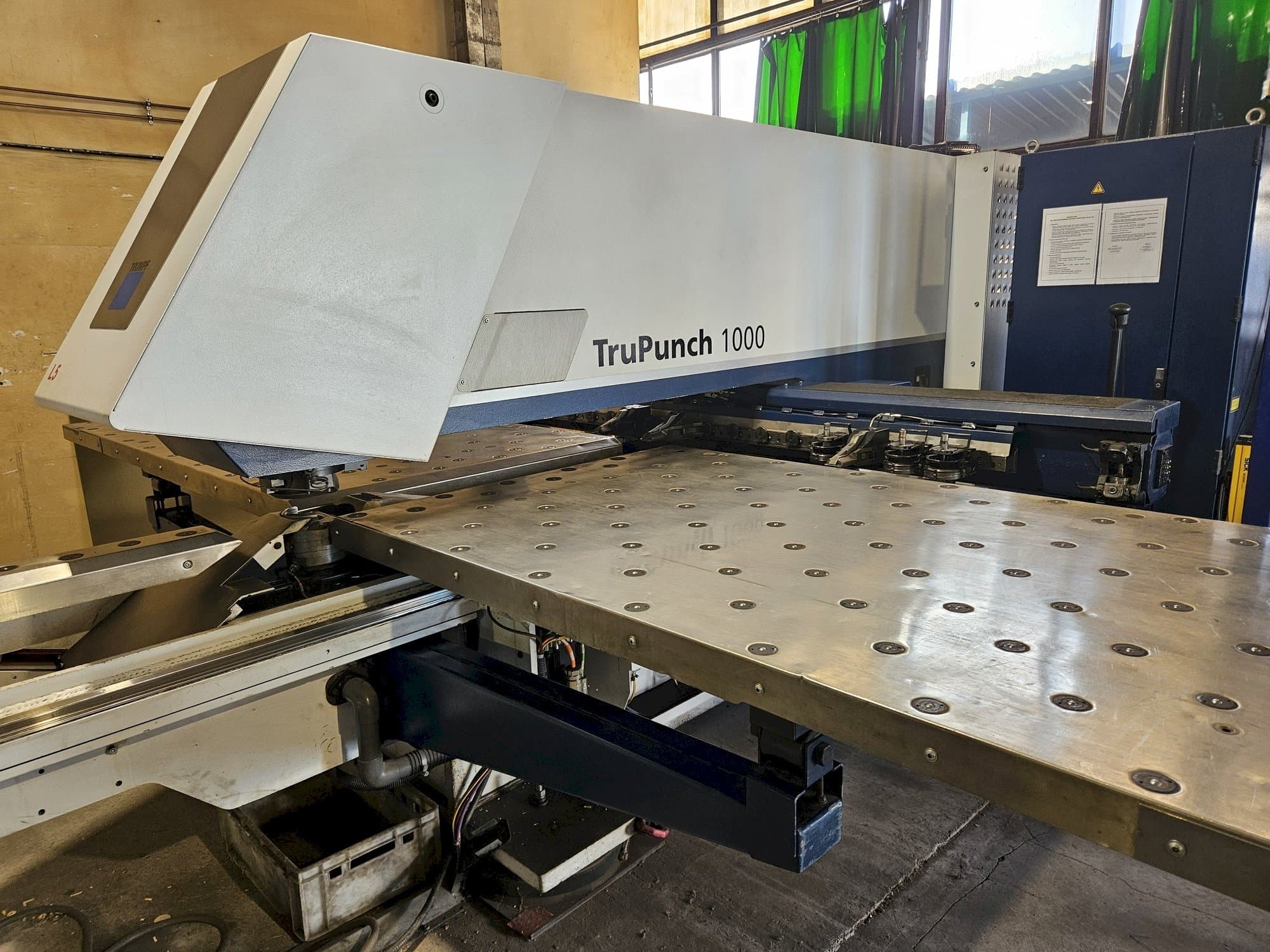 Front view of Trumpf TruPunch 1000 machine