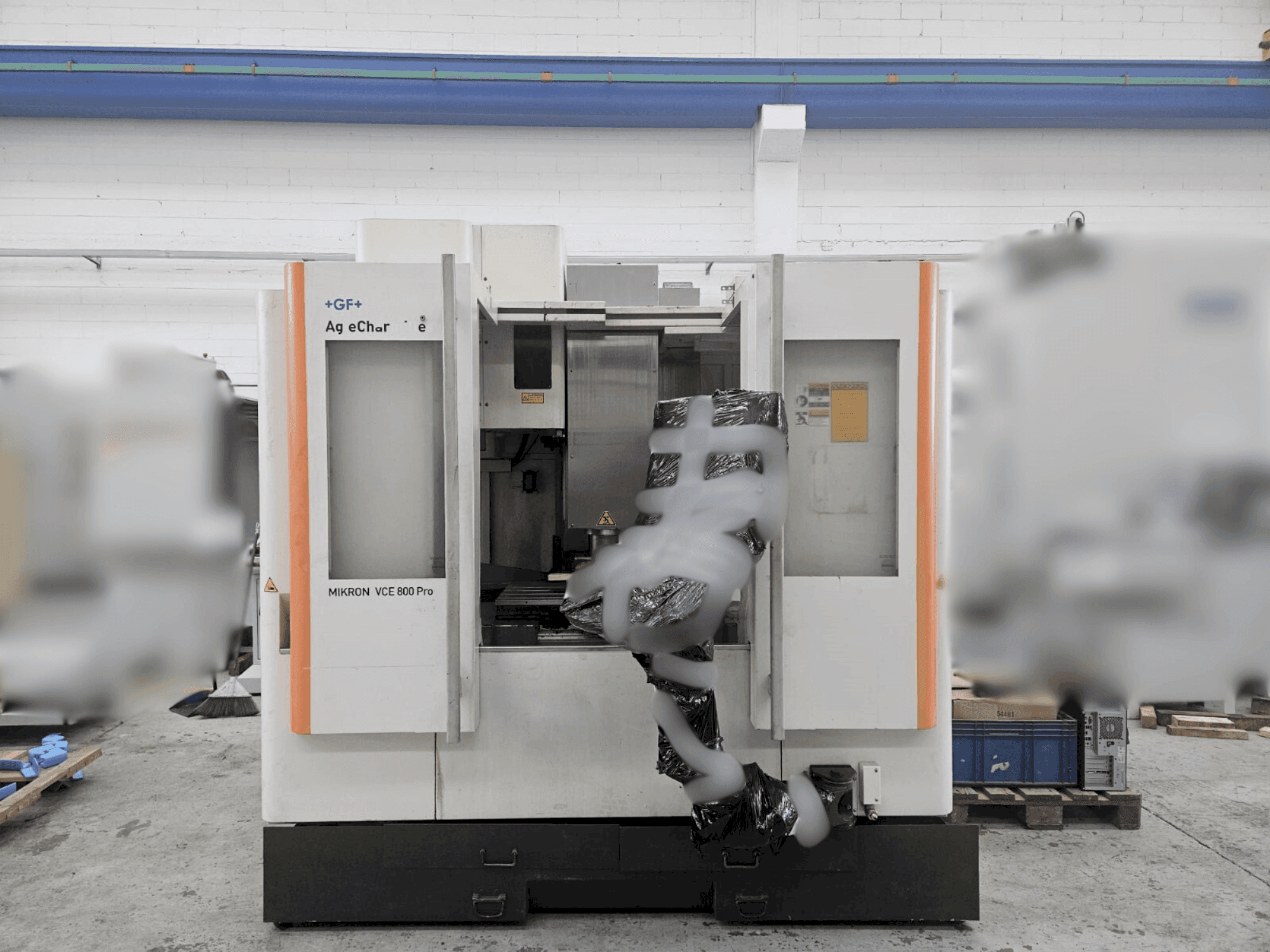 Front view of +GF+ AGIE CHARMILLES VCE 800 PRO  machine