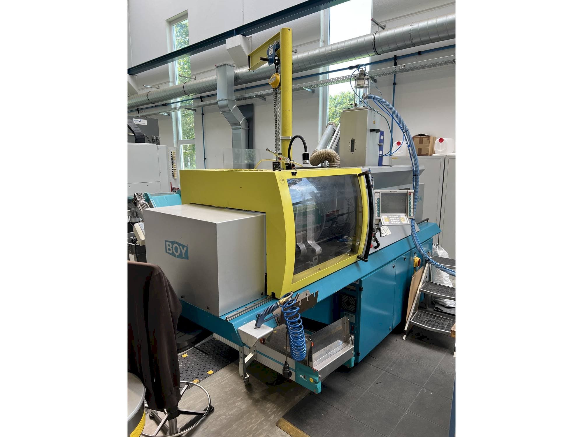 Left view of BOY 55A machine