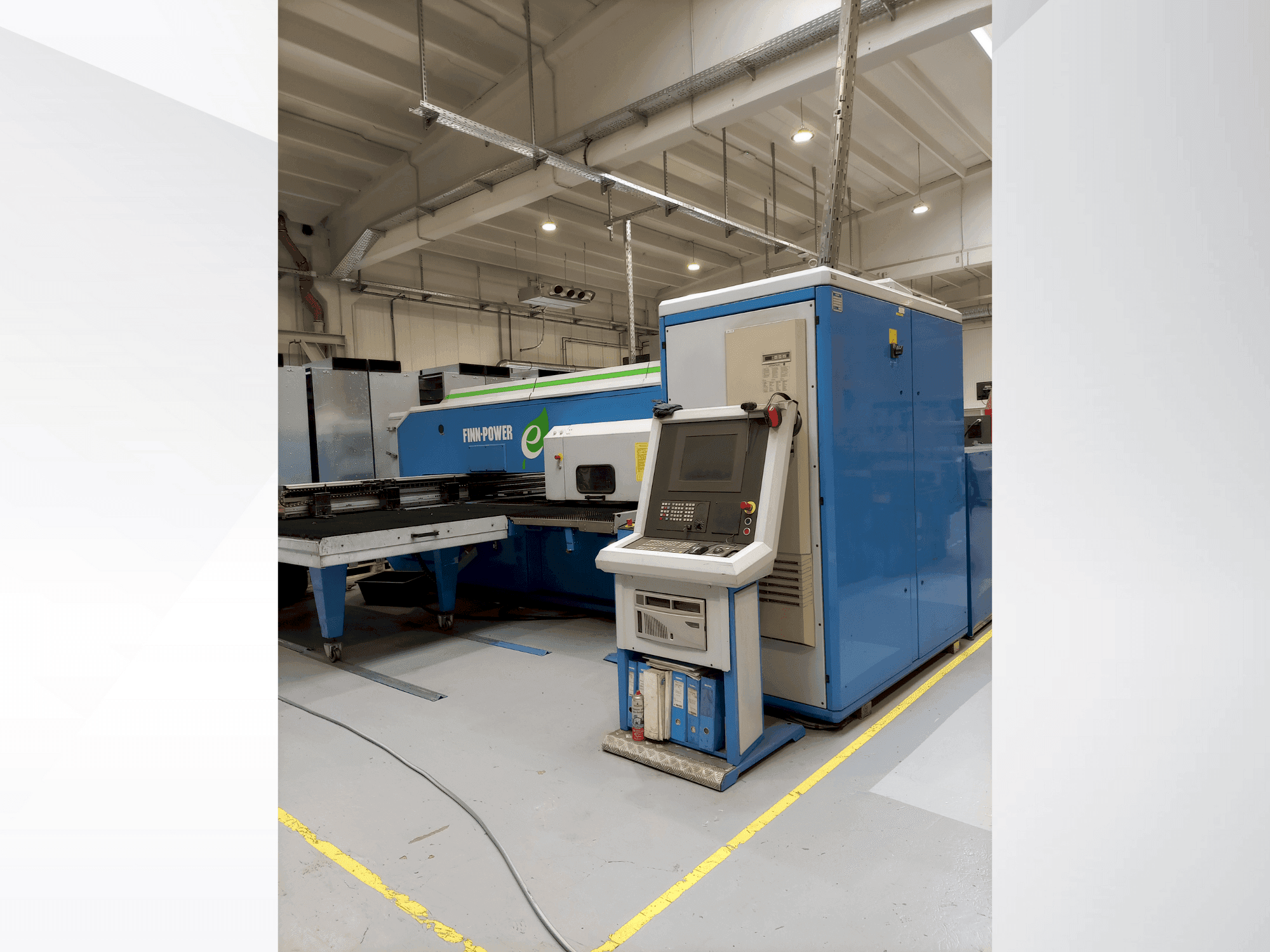 Front view of Finn-Power E5 U  machine