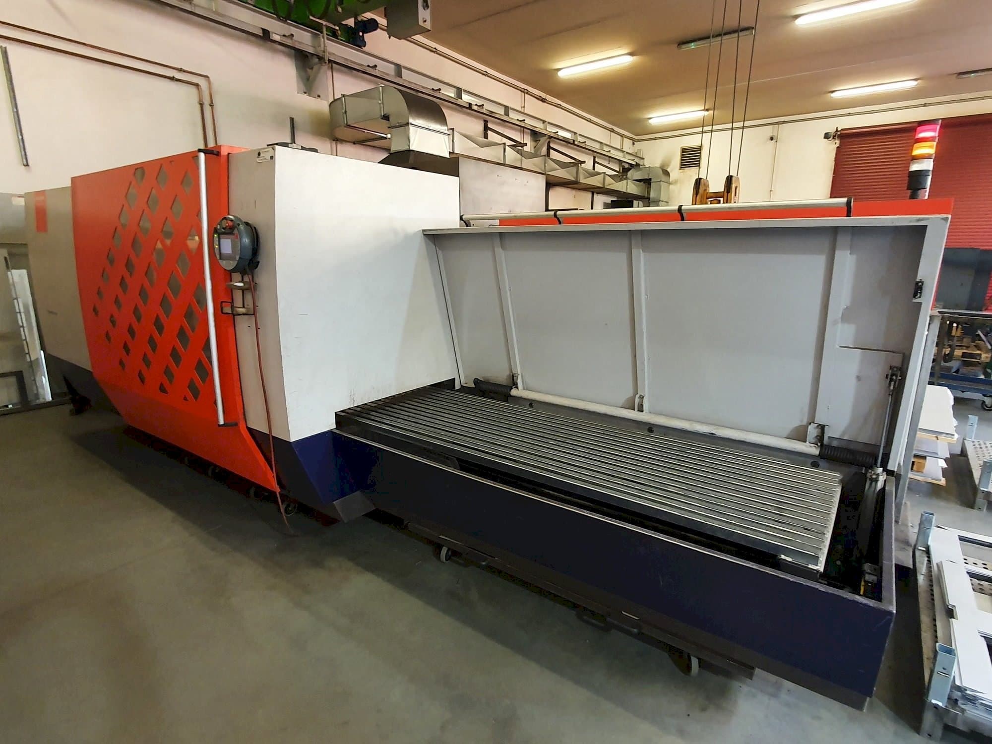Front view of Bystronic ByVention 3015 machine