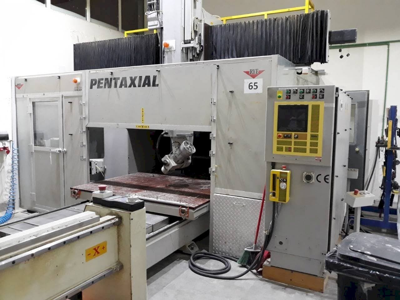 Front view of Rye Pentaxial 1710TP machine