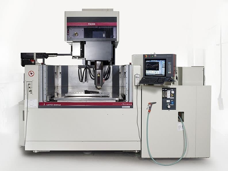 Front view of Mitsubishi FA 30S Advance machine