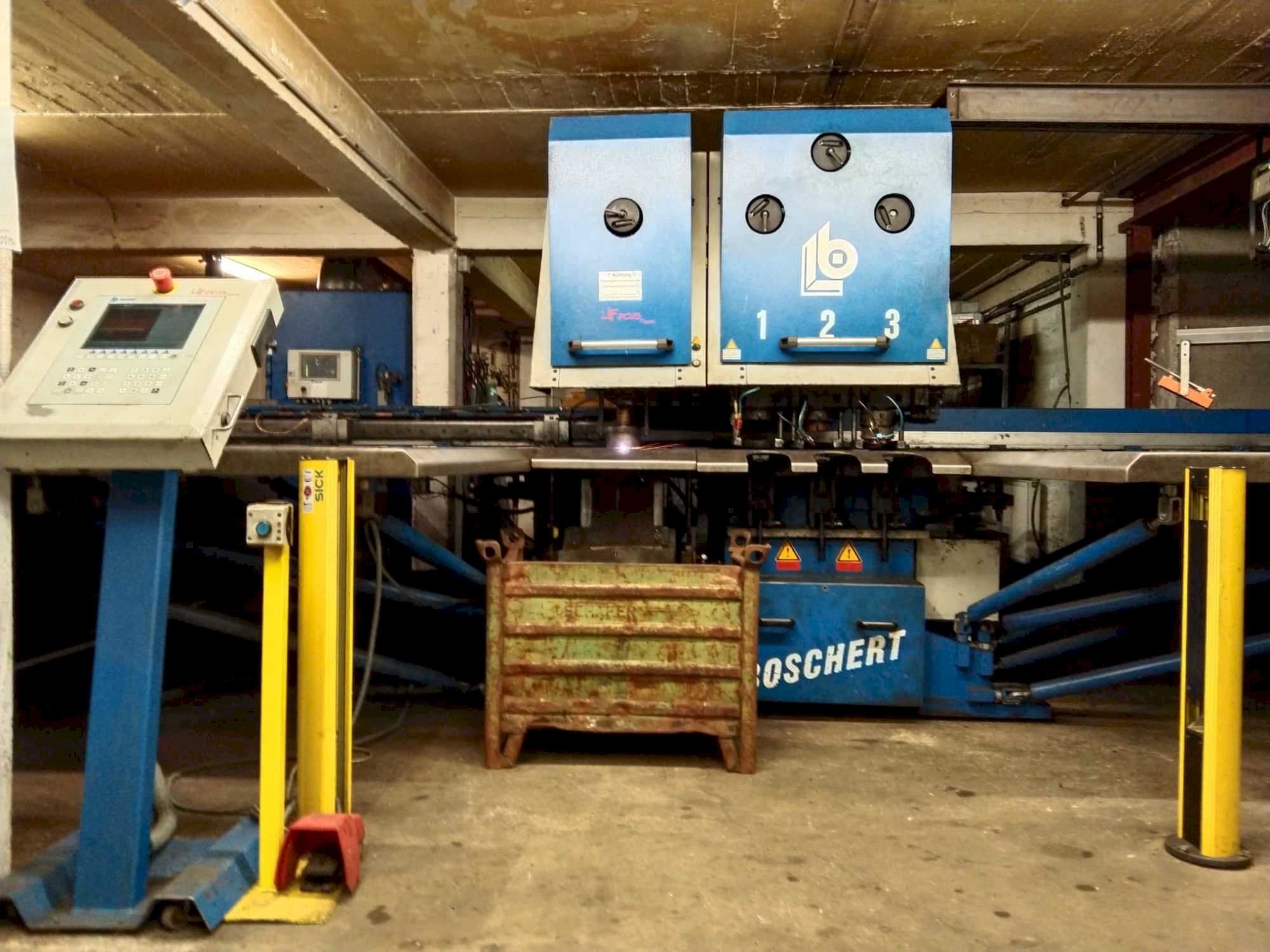 Front view of Boschert Tri Combicut plasma machine