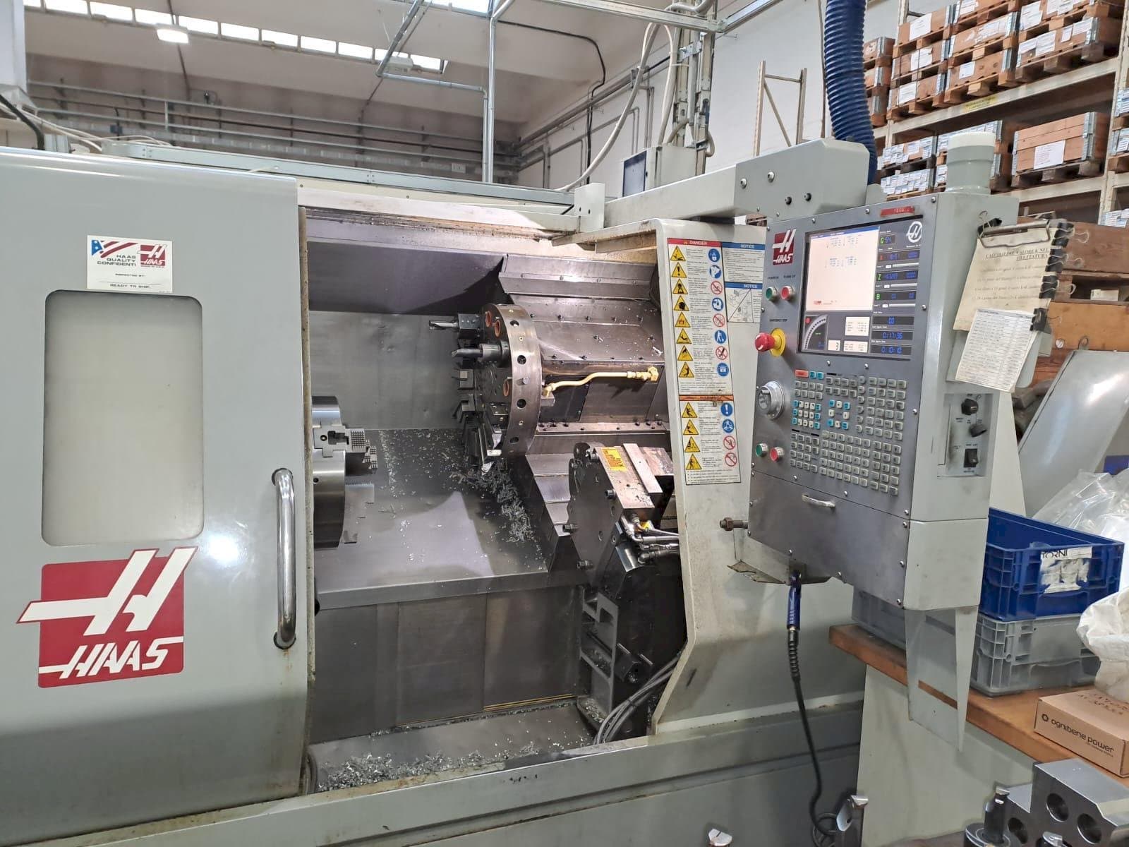 Front view of HAAS SL30 machine