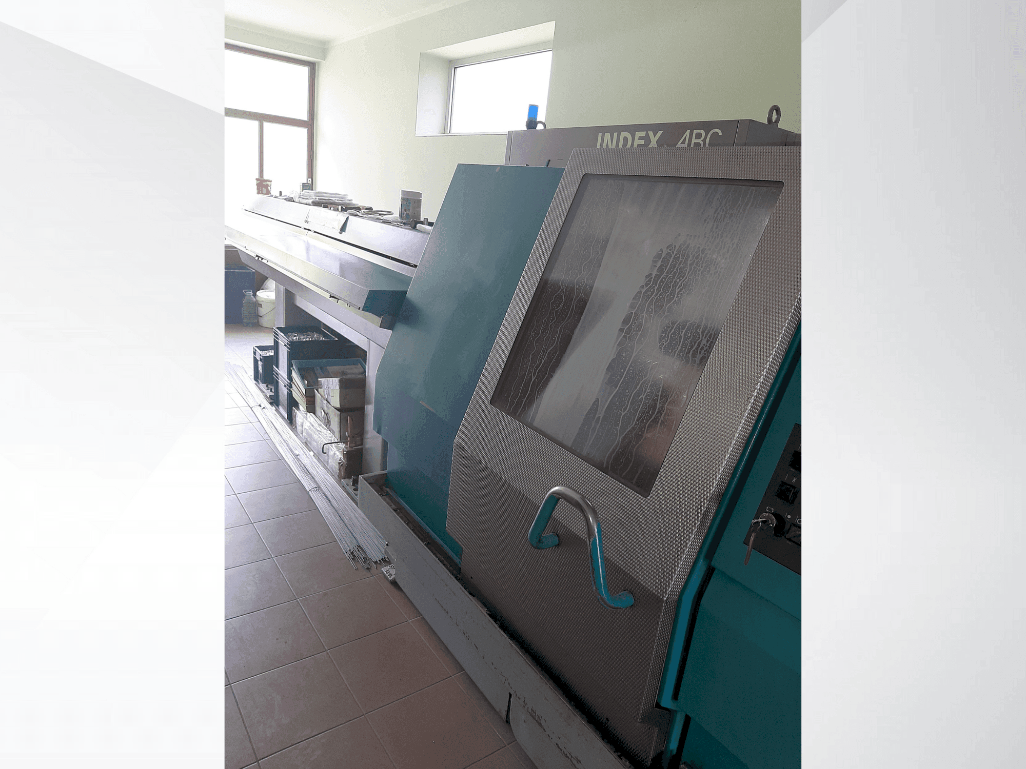 Front view of Index ABC 42 machine