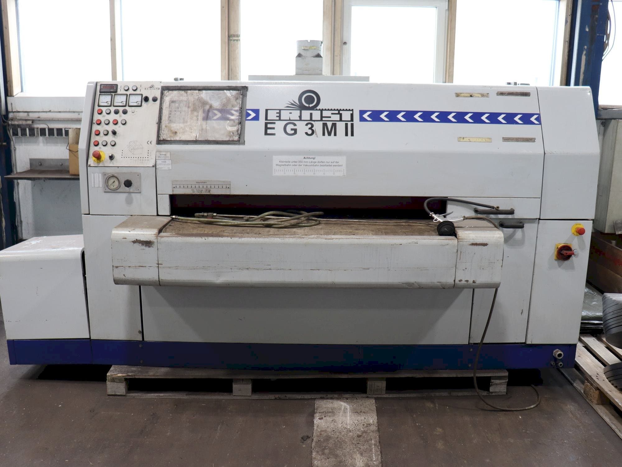 Front view of ERNST EG3M II machine
