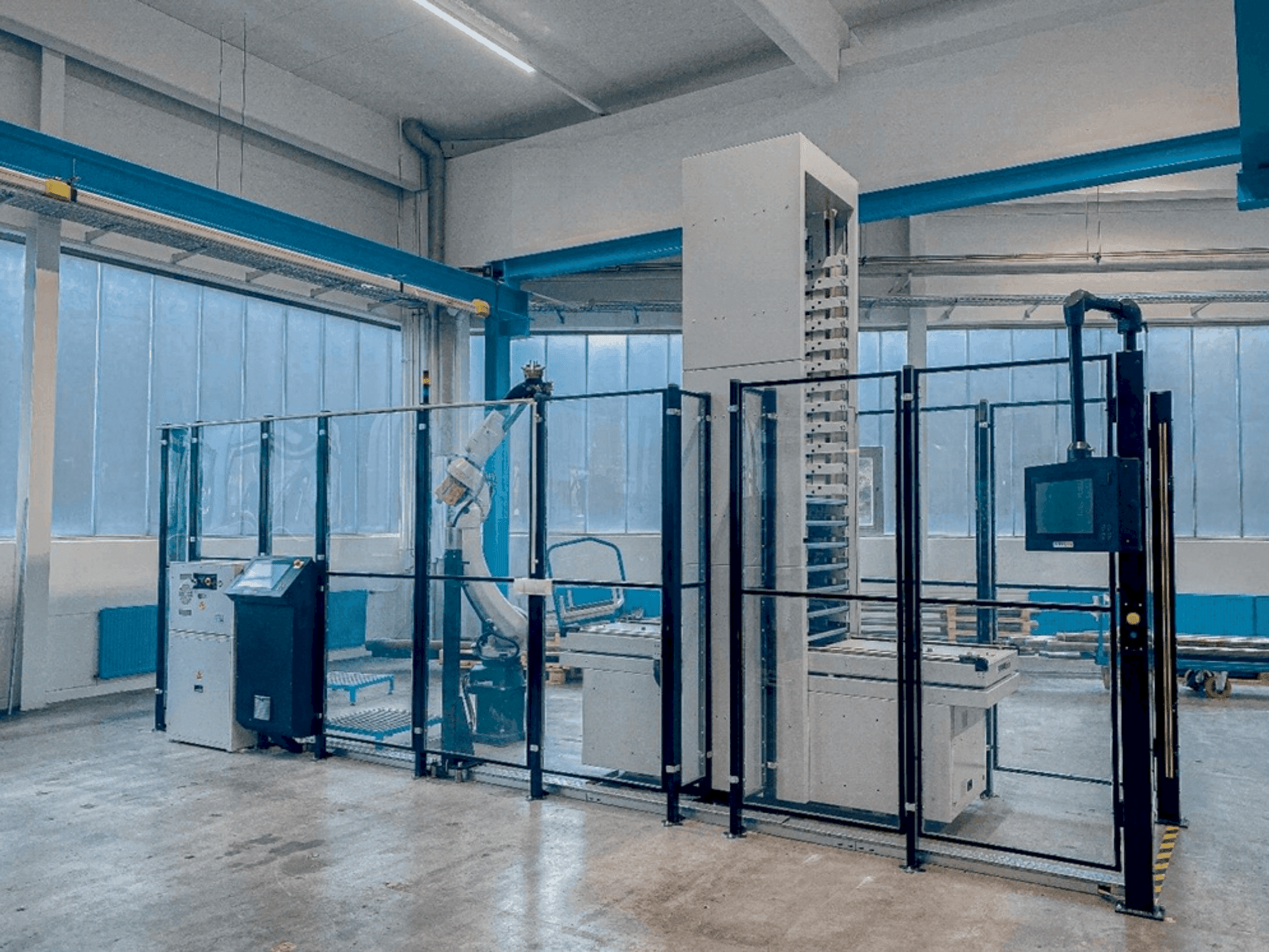 Front view of FANUC ARC Mate 120iD/35, M-20iD/35  machine