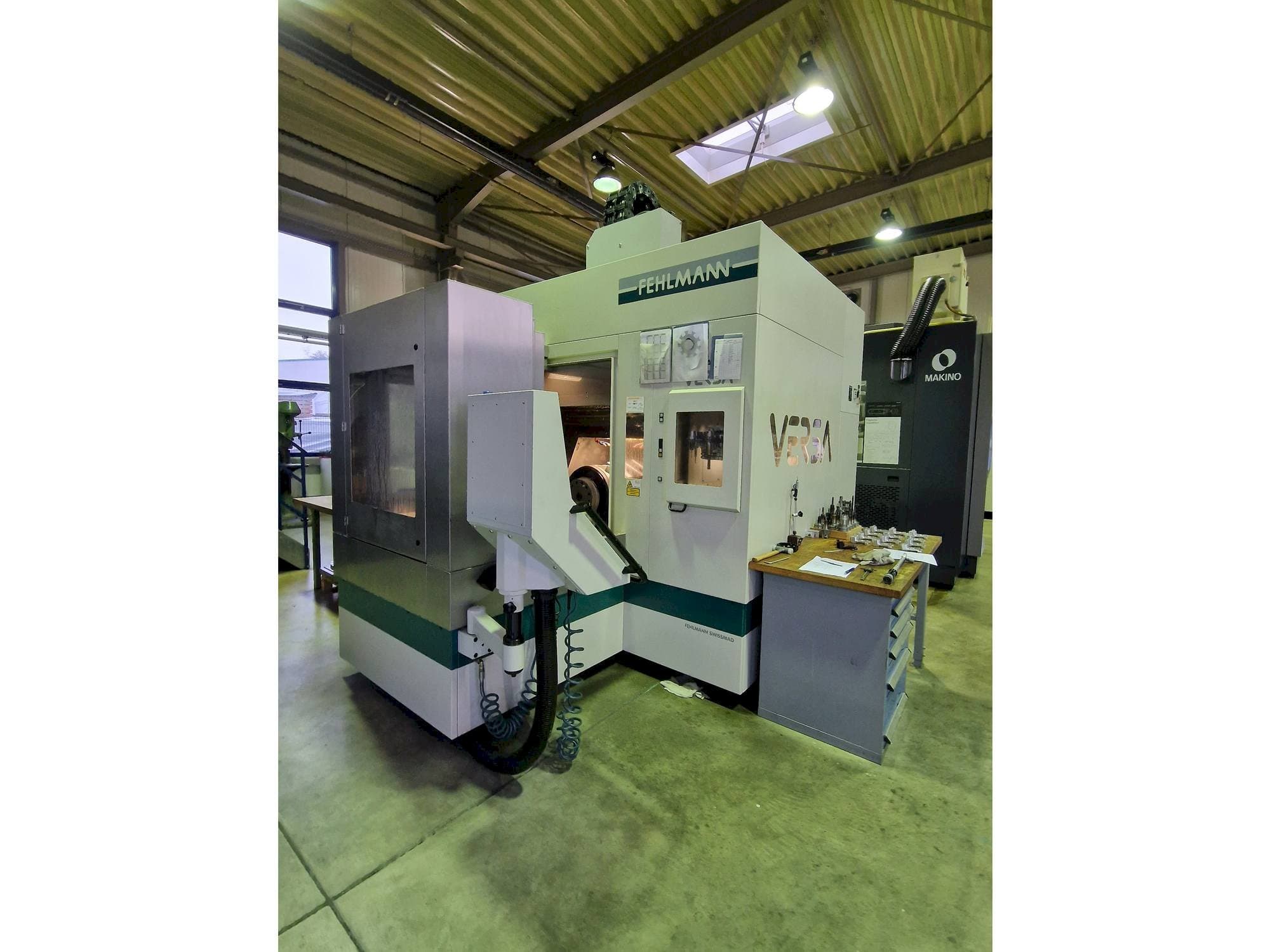 Front view of FEHLMANN Versa P825 machine