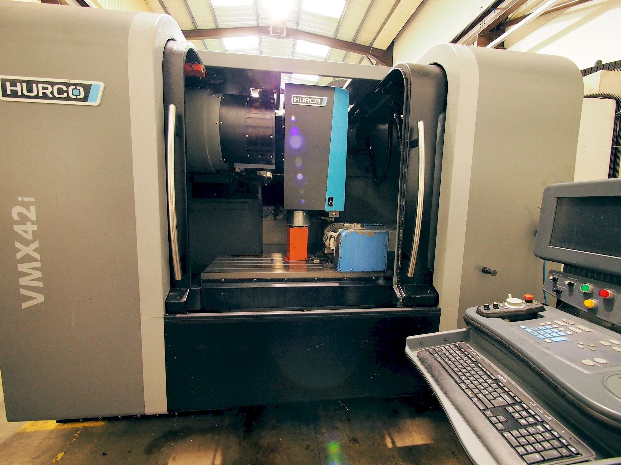 Front view of Hurco VMX 42i machine