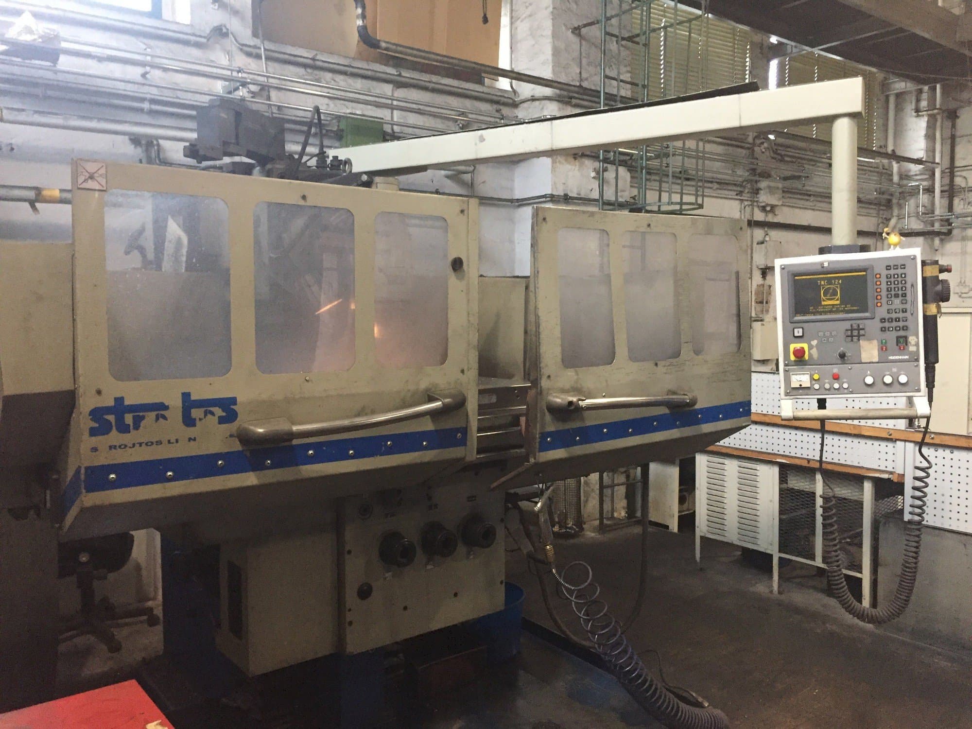 Front view of Strojtos FGS 63 NCP machine