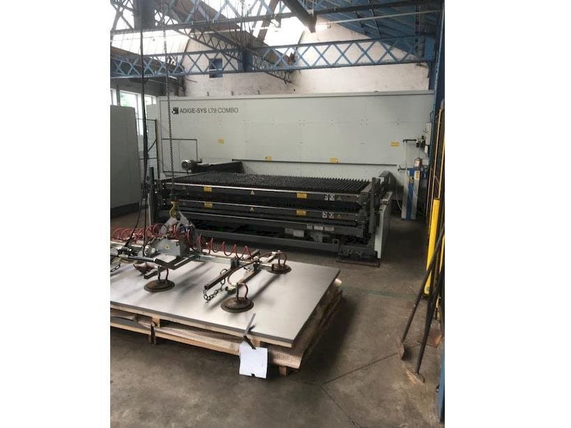 Front view of BLM Adige-Sys LT9 Combo machine