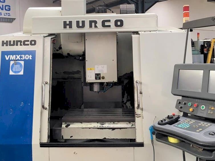 Front view of Hurco VMX 30T machine