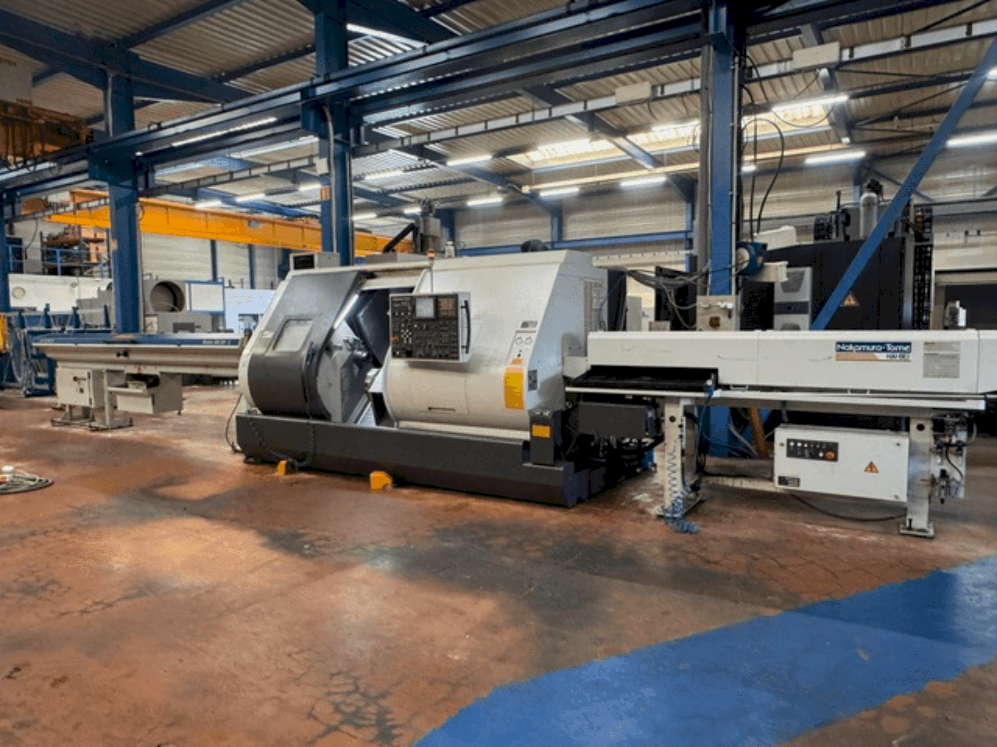 Front view of NAKAMURA-TOME Super NTJ machine