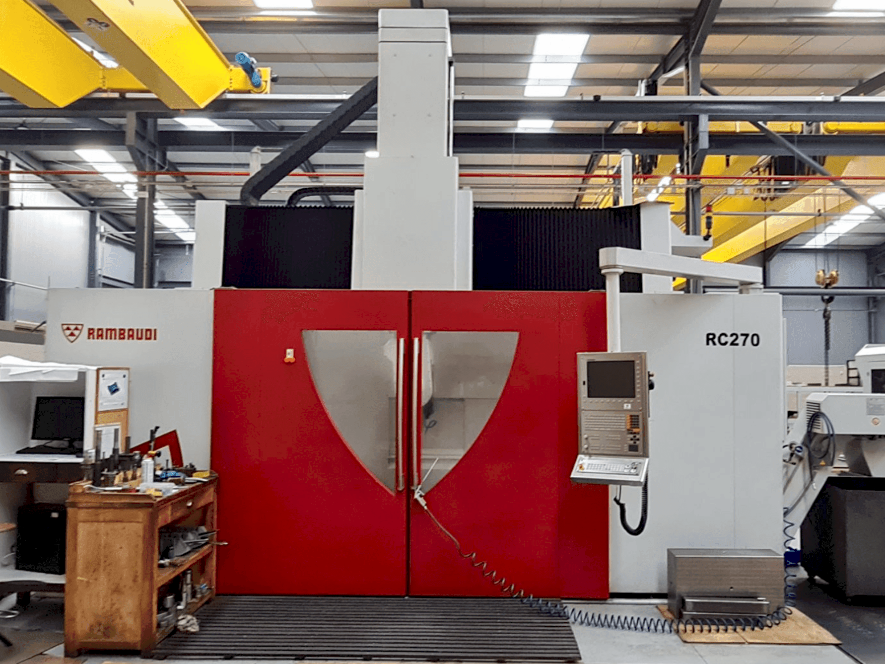 Front view of Rambaudi RC 270 machine