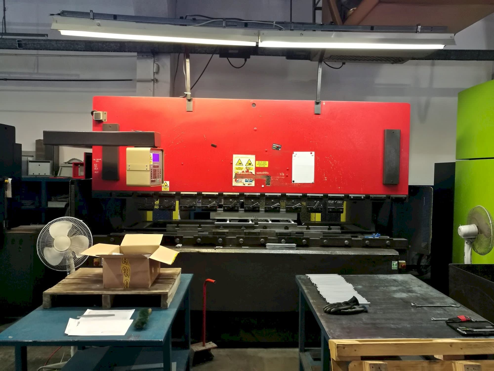 Front view of AMADA ITS machine