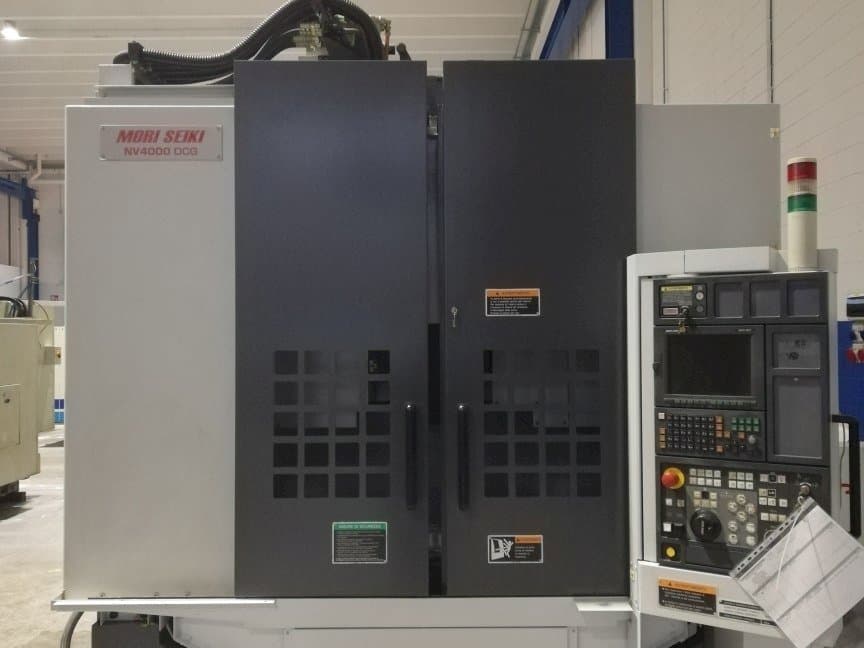 Front view of MORI SEIKI NV 4000 DCG machine
