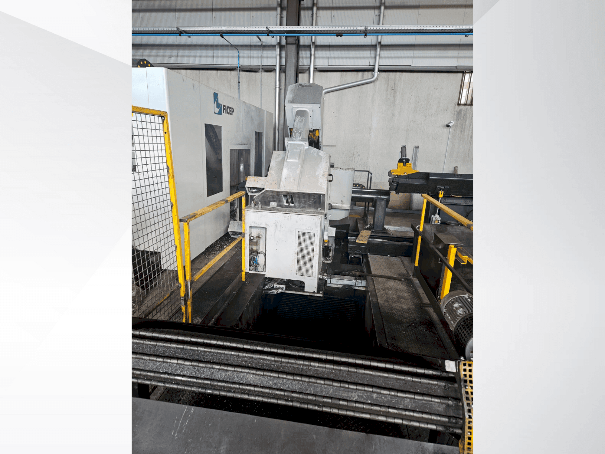 Front view of FICEP D50F  machine