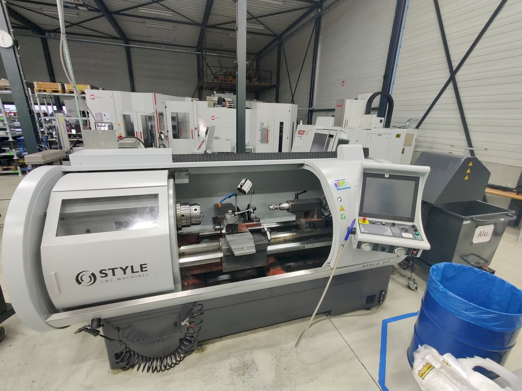 Front view of STYLE 510 machine