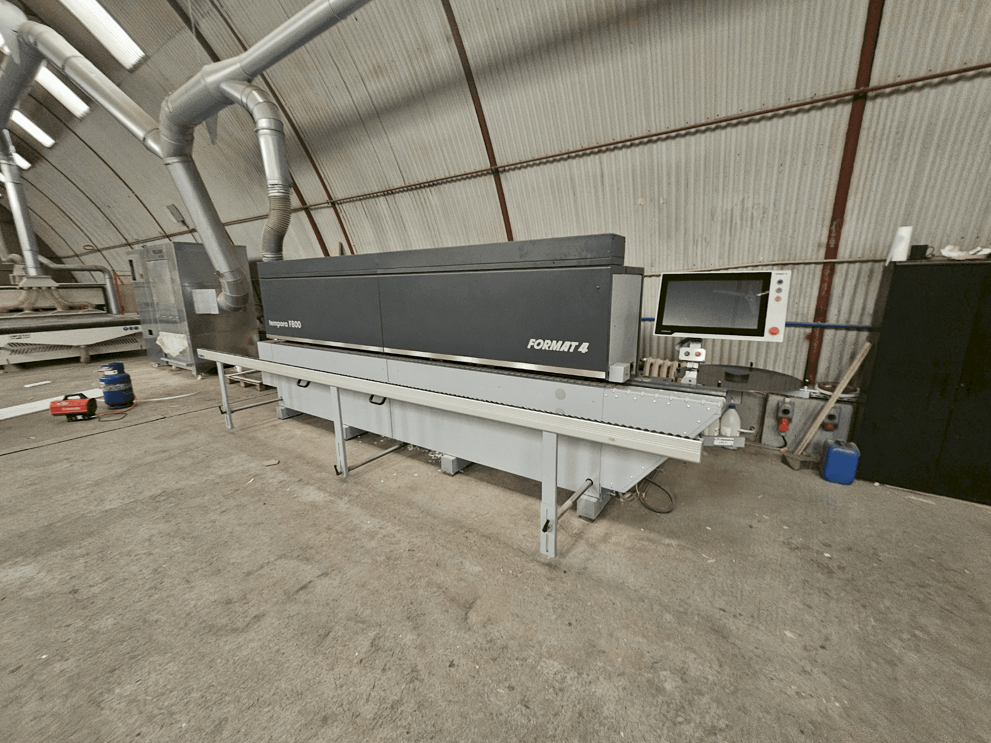 Front view of FORMAT4 Tempora F800 60.12/2 E machine