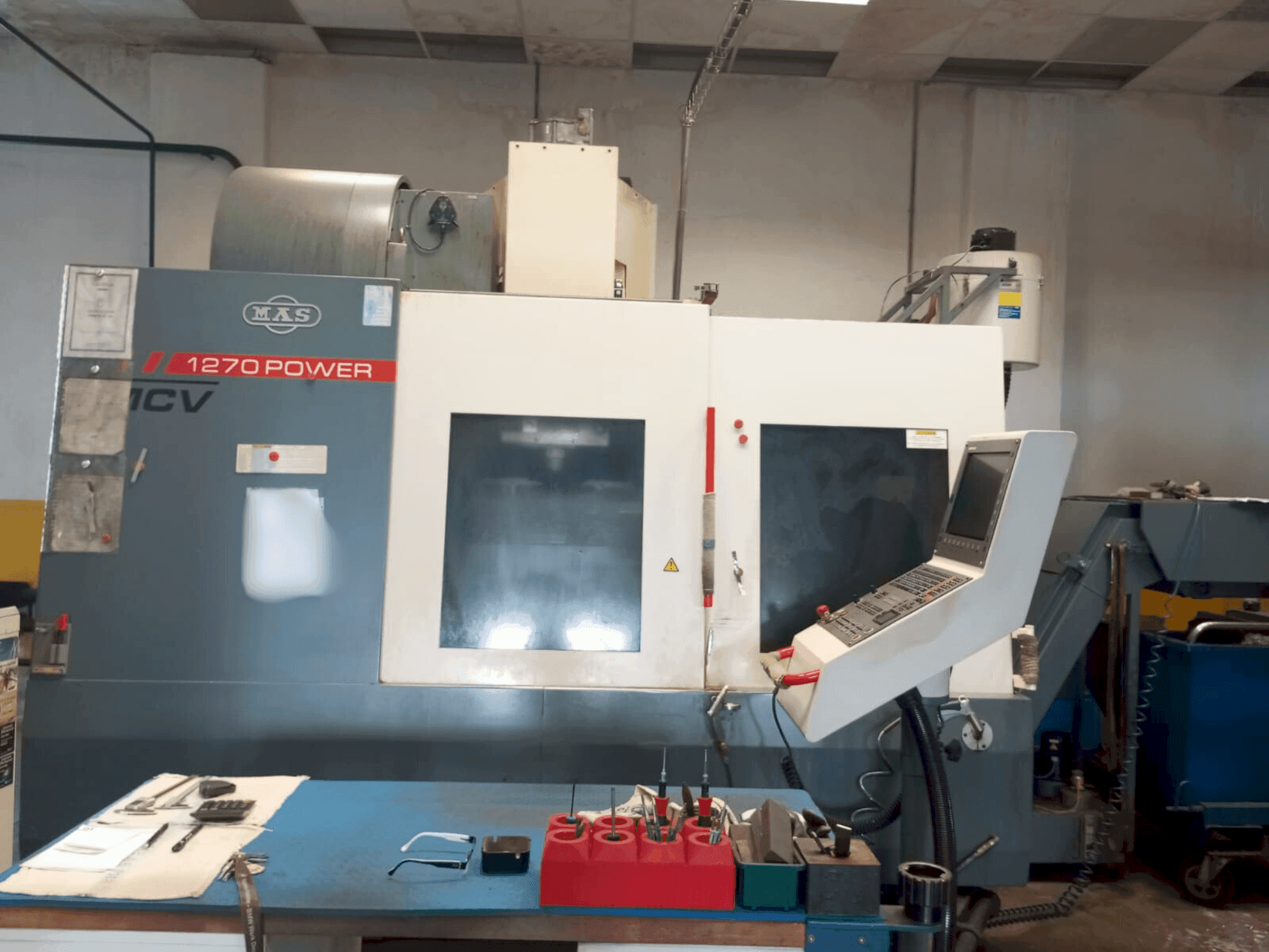 Front view of KOVOSVIT MAS MCV 1270 Power  machine