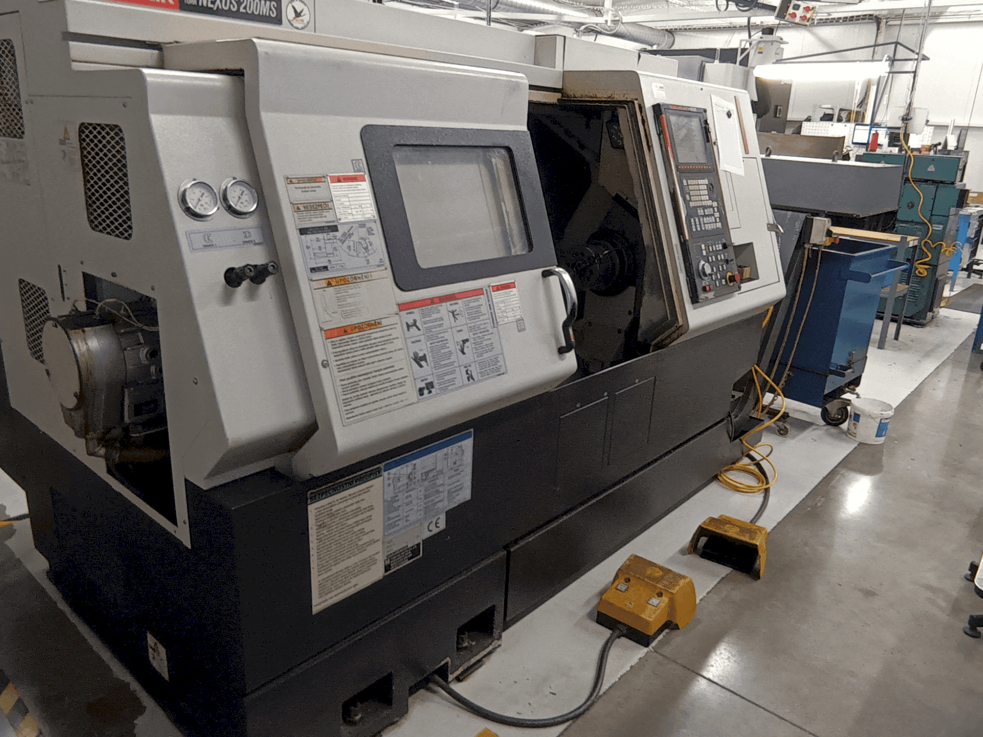 Front view of Mazak Quick Turn NEXUS 200MS machine