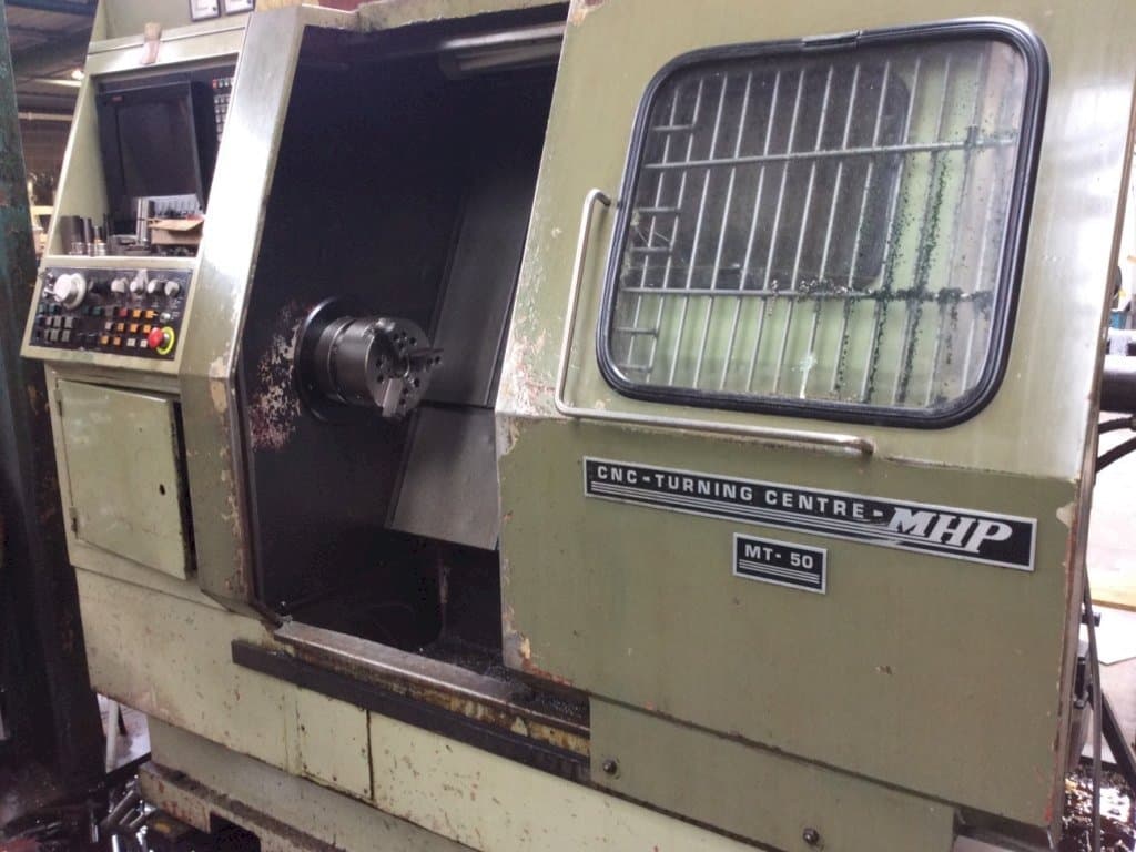 Front view of MHP MT-50 machine