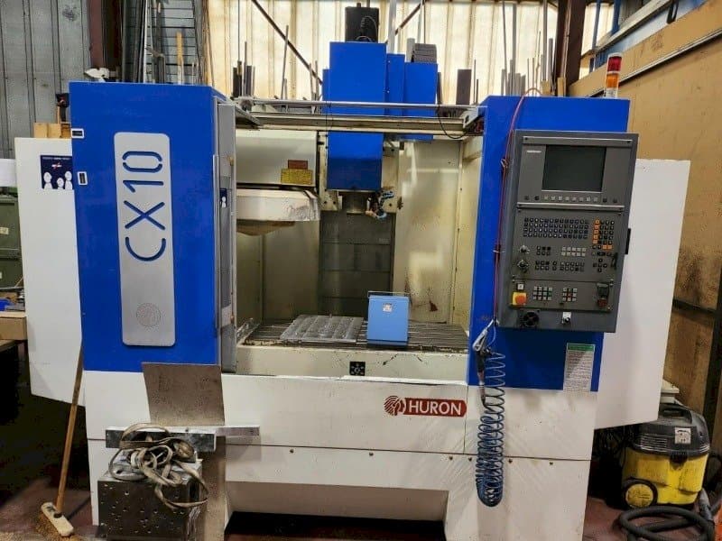 Front view of Huron CX10 machine
