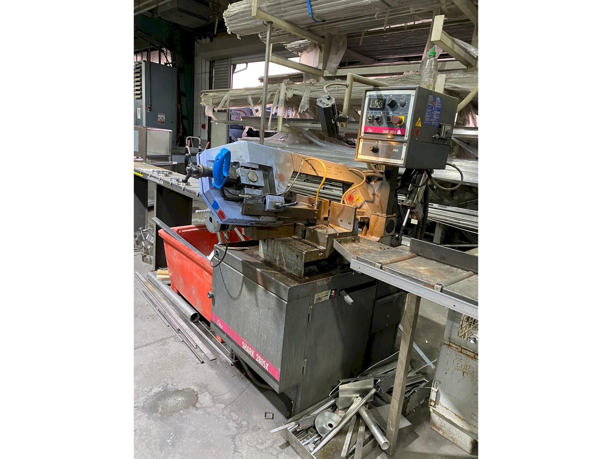 Front view of Nisshinbo MAP-750 machine