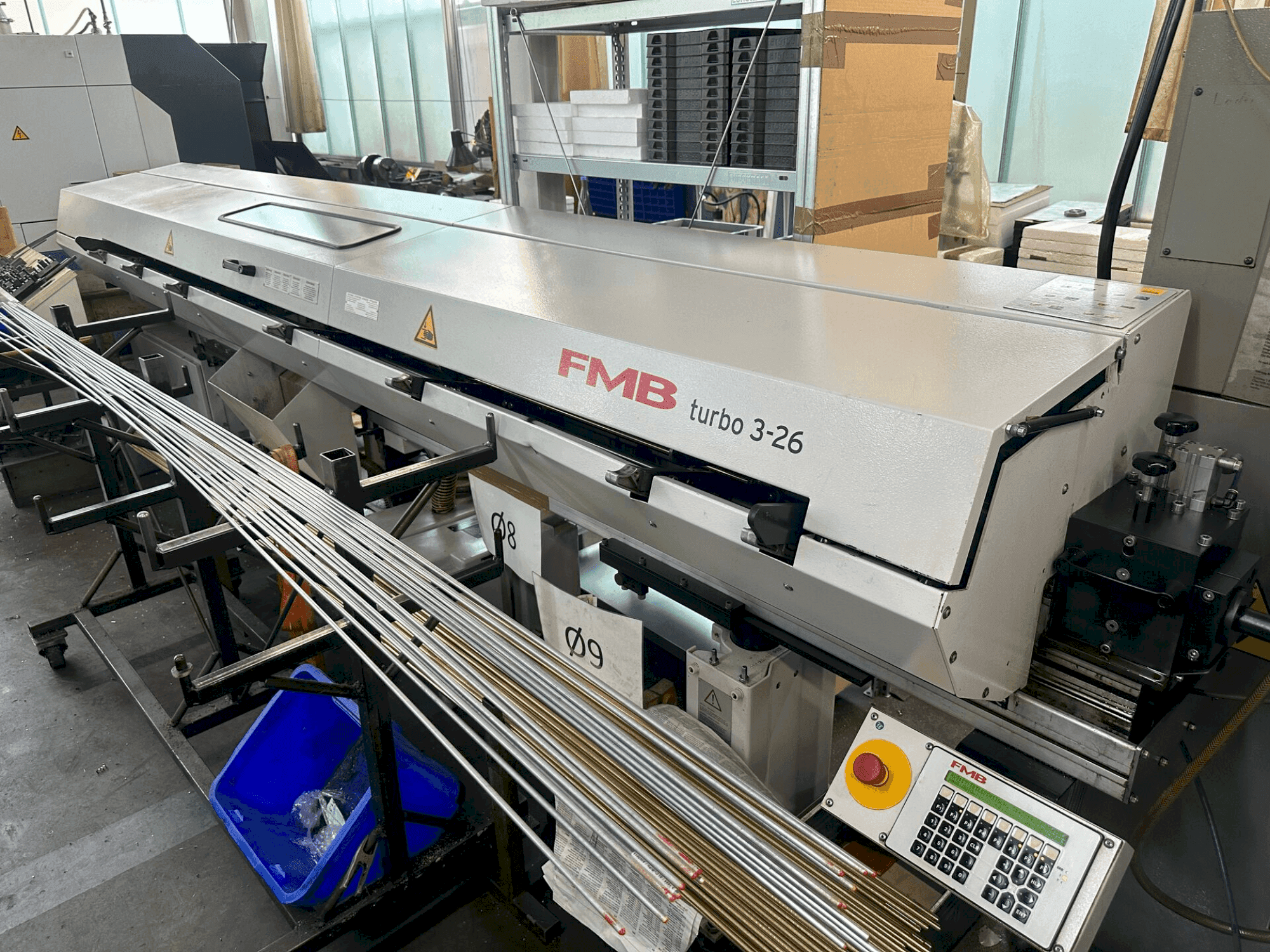 Front view of Gildemeister GLD 25  machine