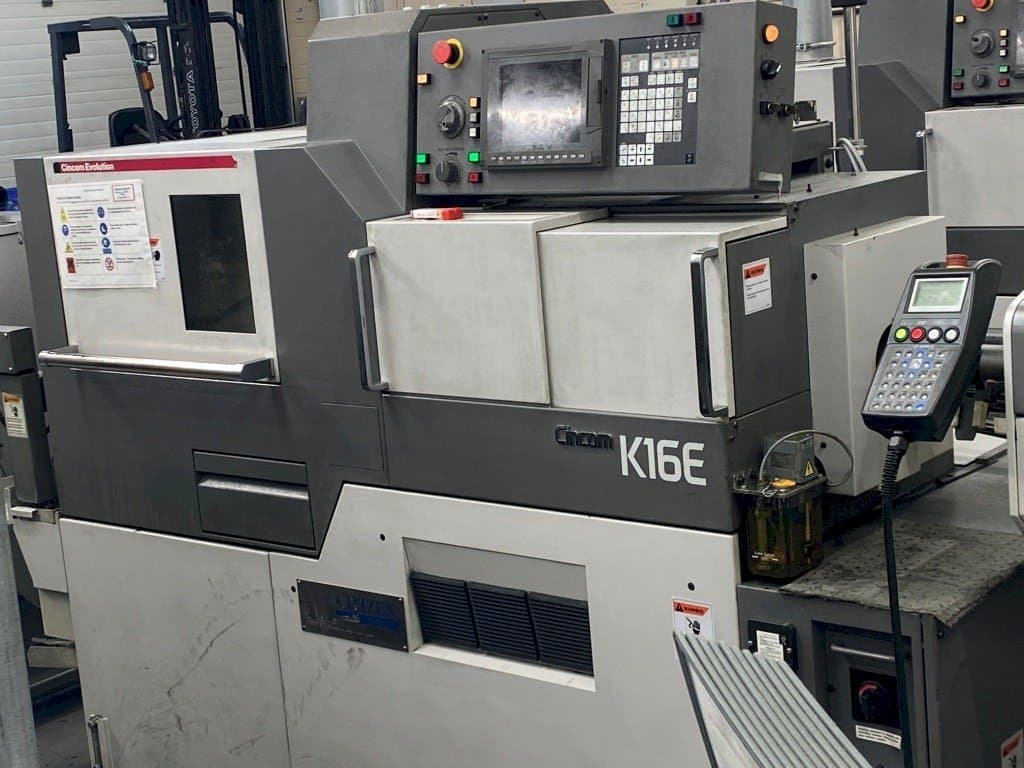 Front view of Citizen Cincom K16EVIIP machine