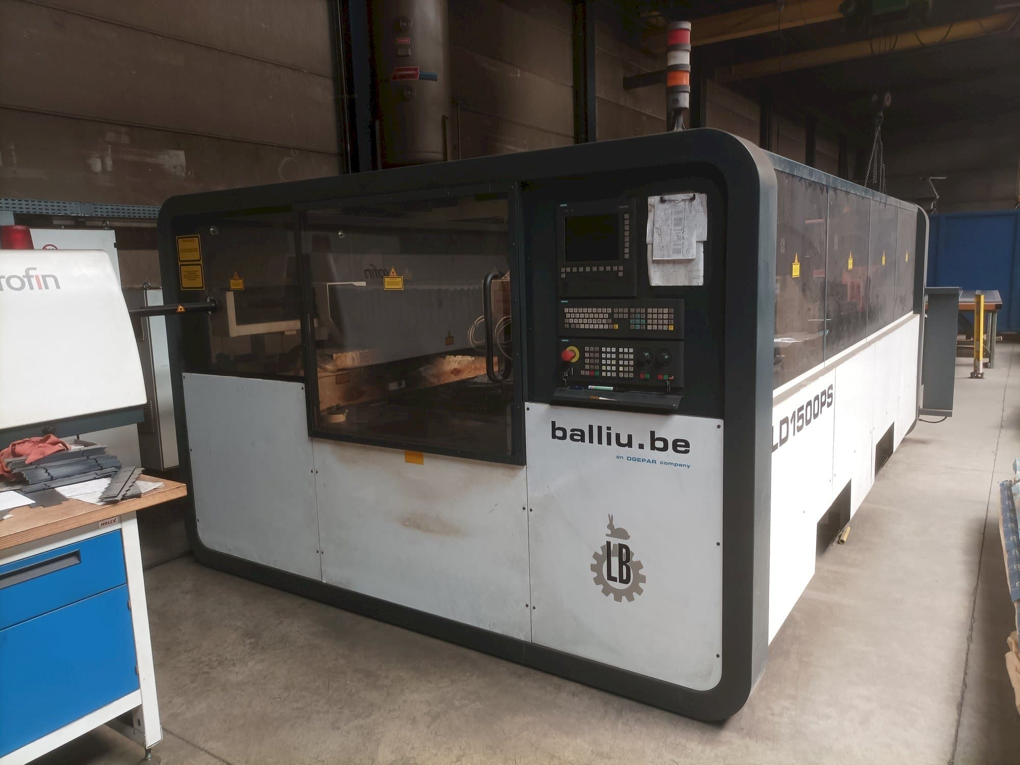 Front view of Balliu  LD 1500 PS  machine