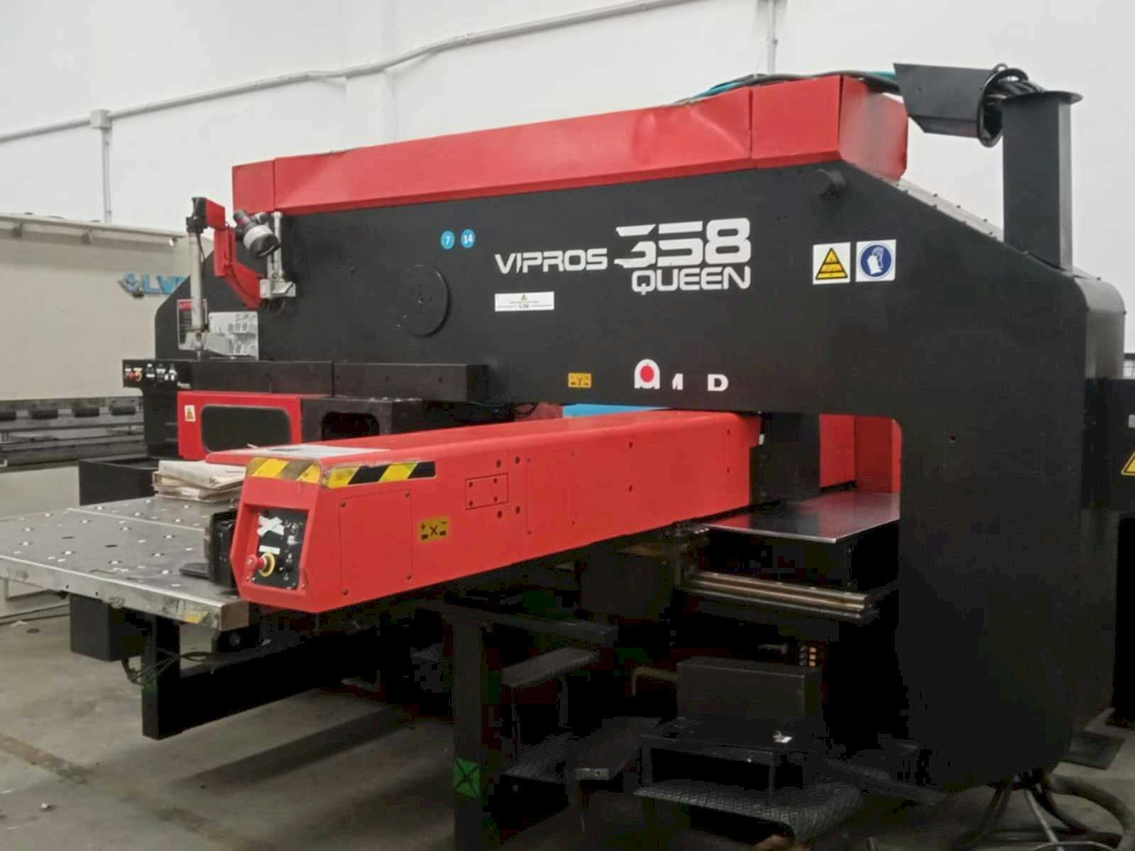 Front view of AMADA Vipros 358 Queen  machine