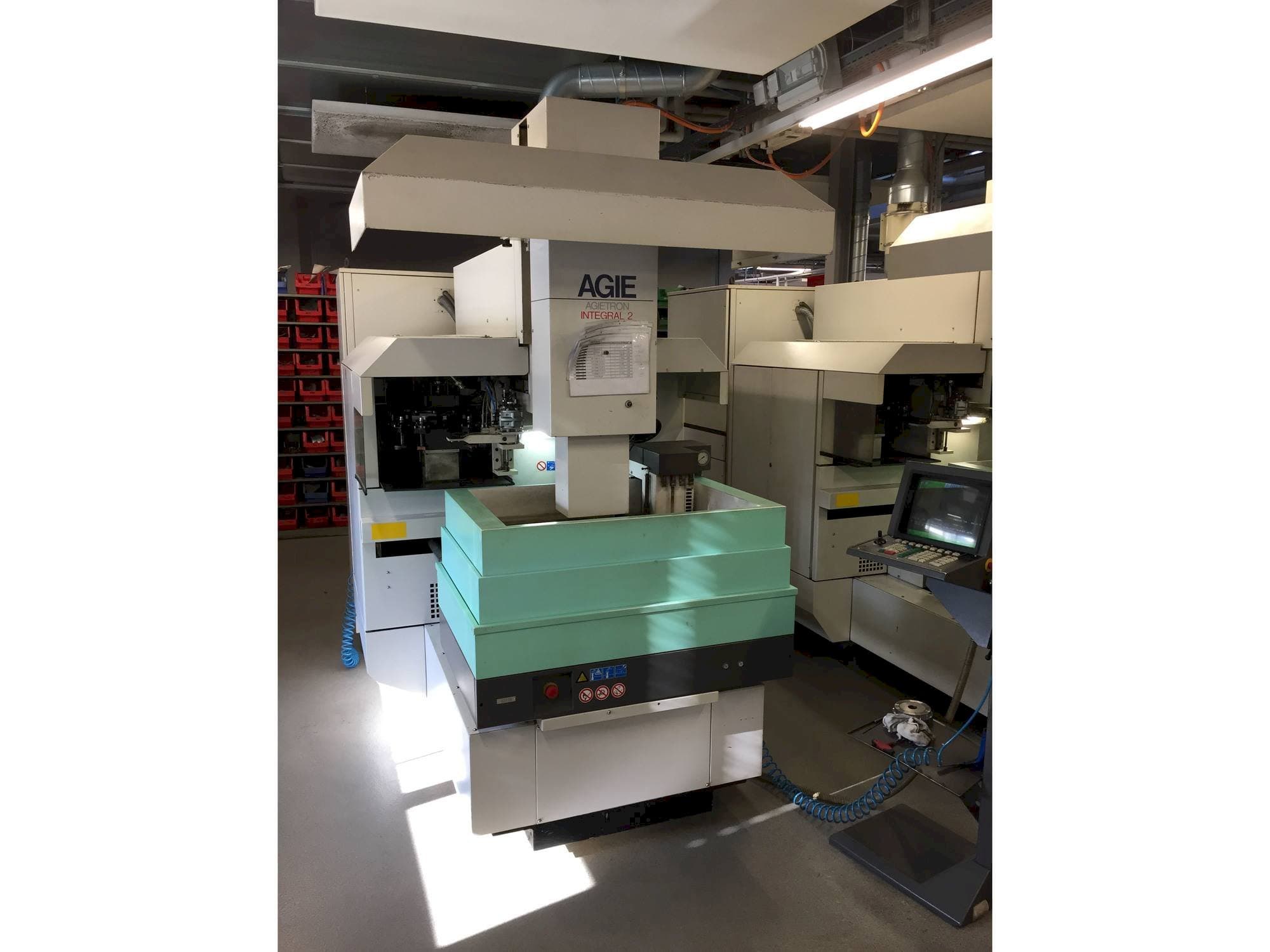 Front view of AGIE INTEGRAL 2  machine