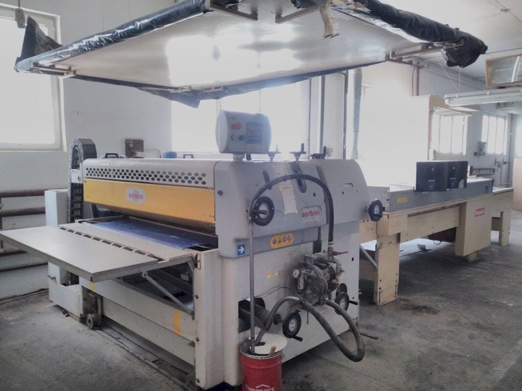 Front view of SORBINI smartcoater sp1 machine