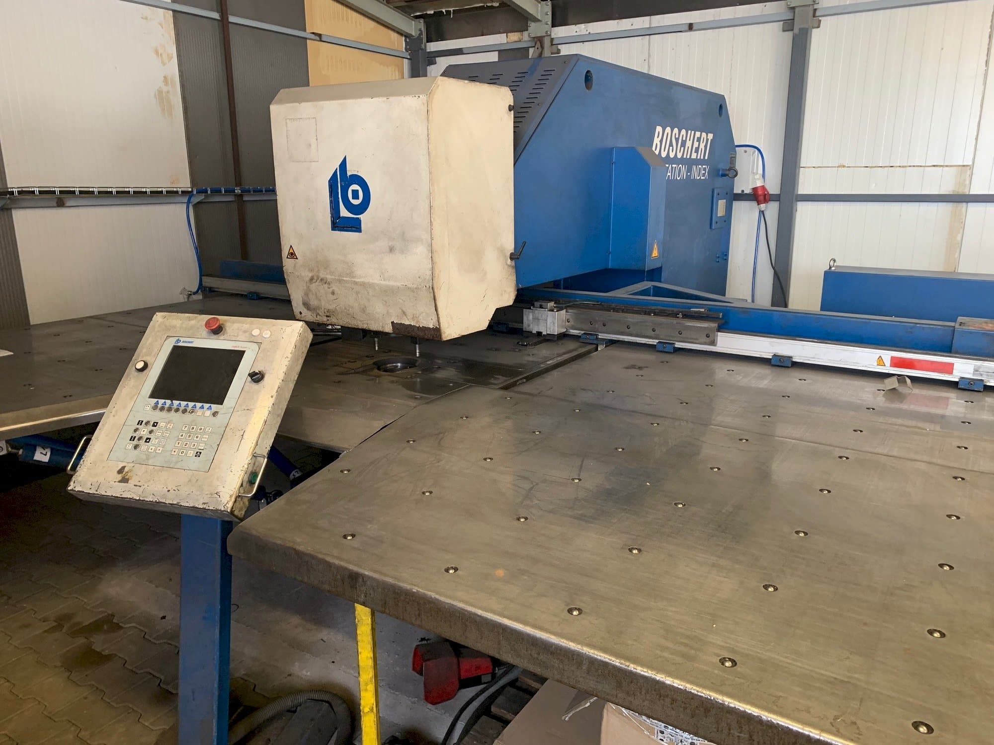 Front view of Boschert EL 1250 Rota-Index machine
