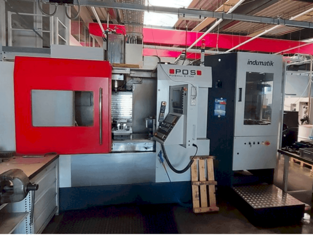 Front view of POSmill POS E1100 machine