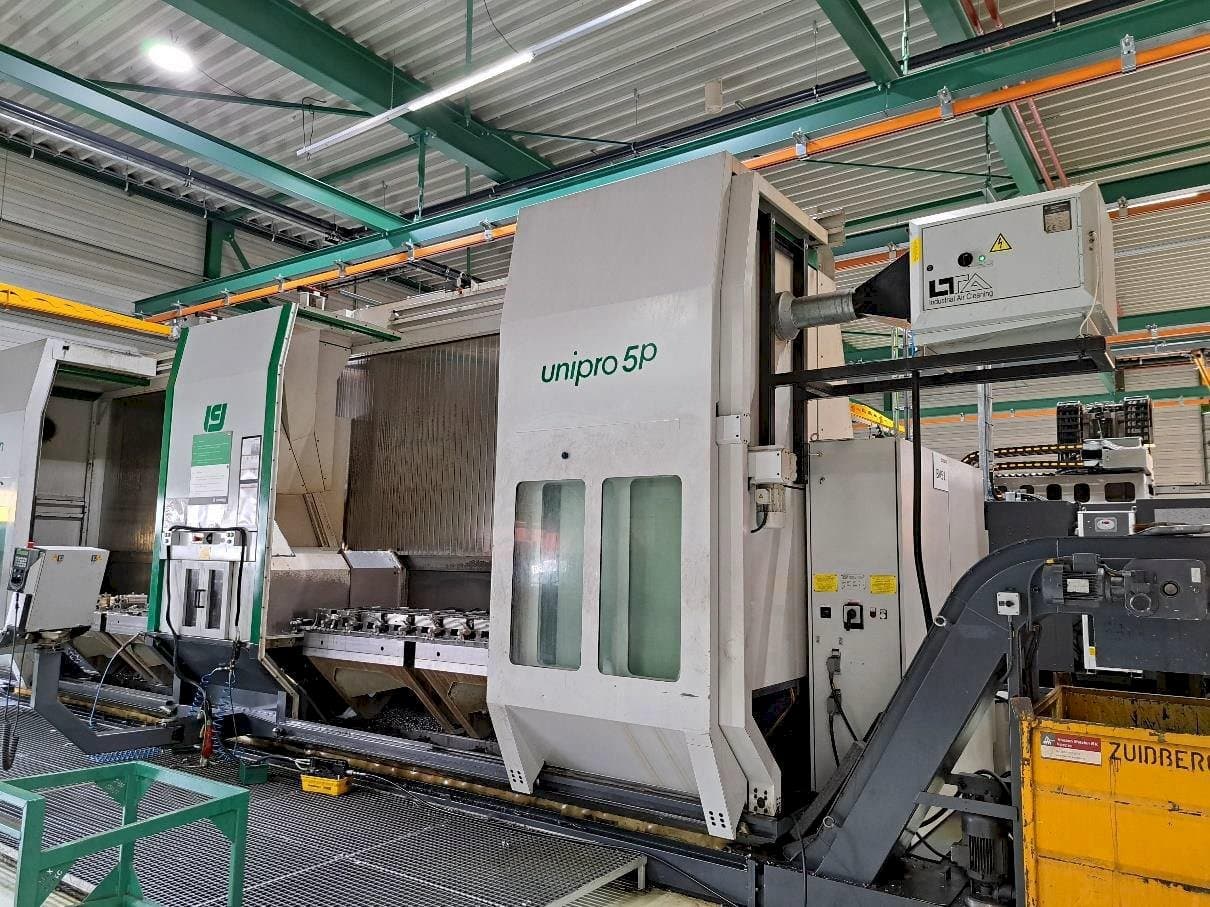 Front view of Unisign Unipro 5P machine