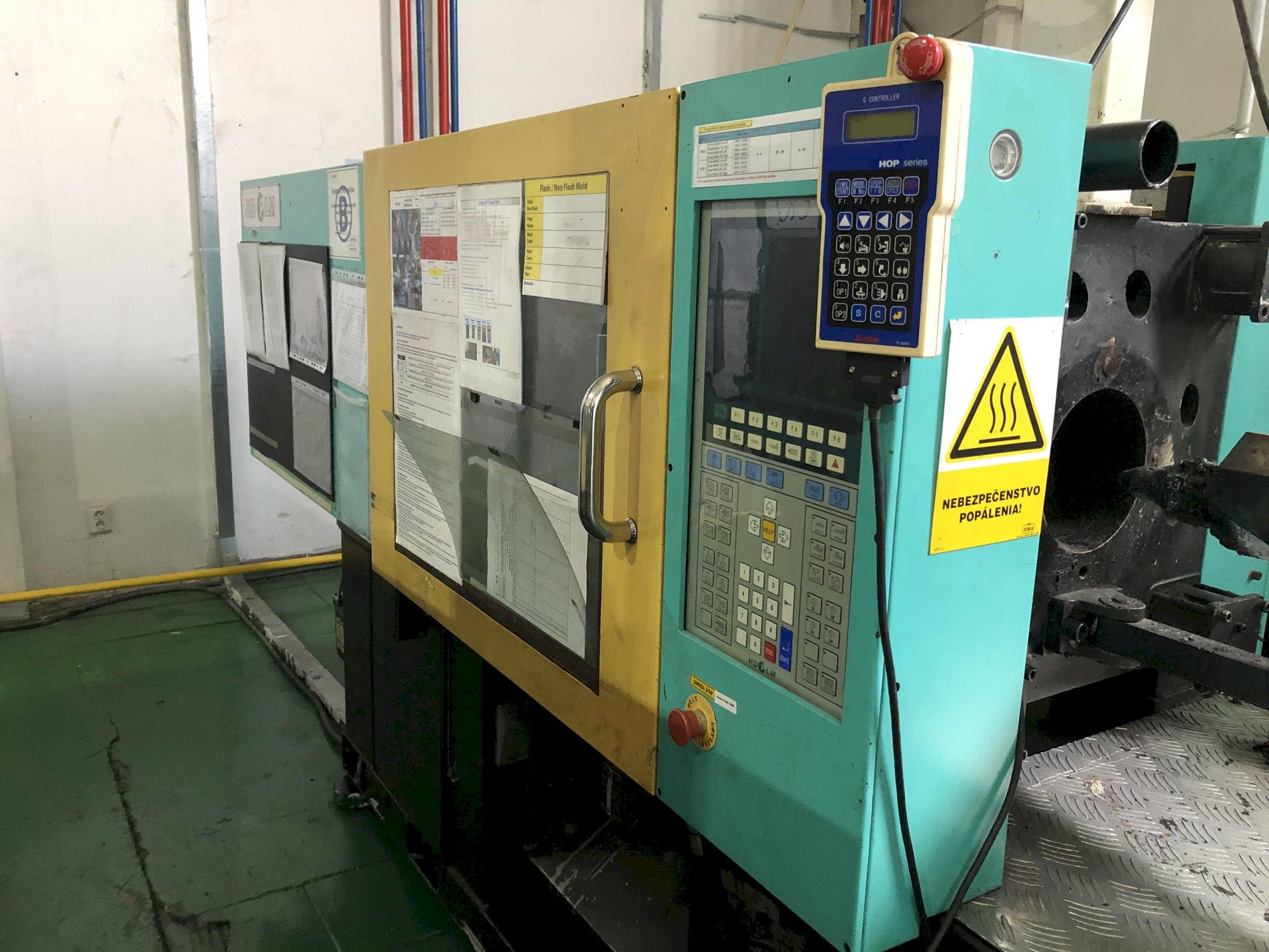 Front view of Hyundai K-120V machine