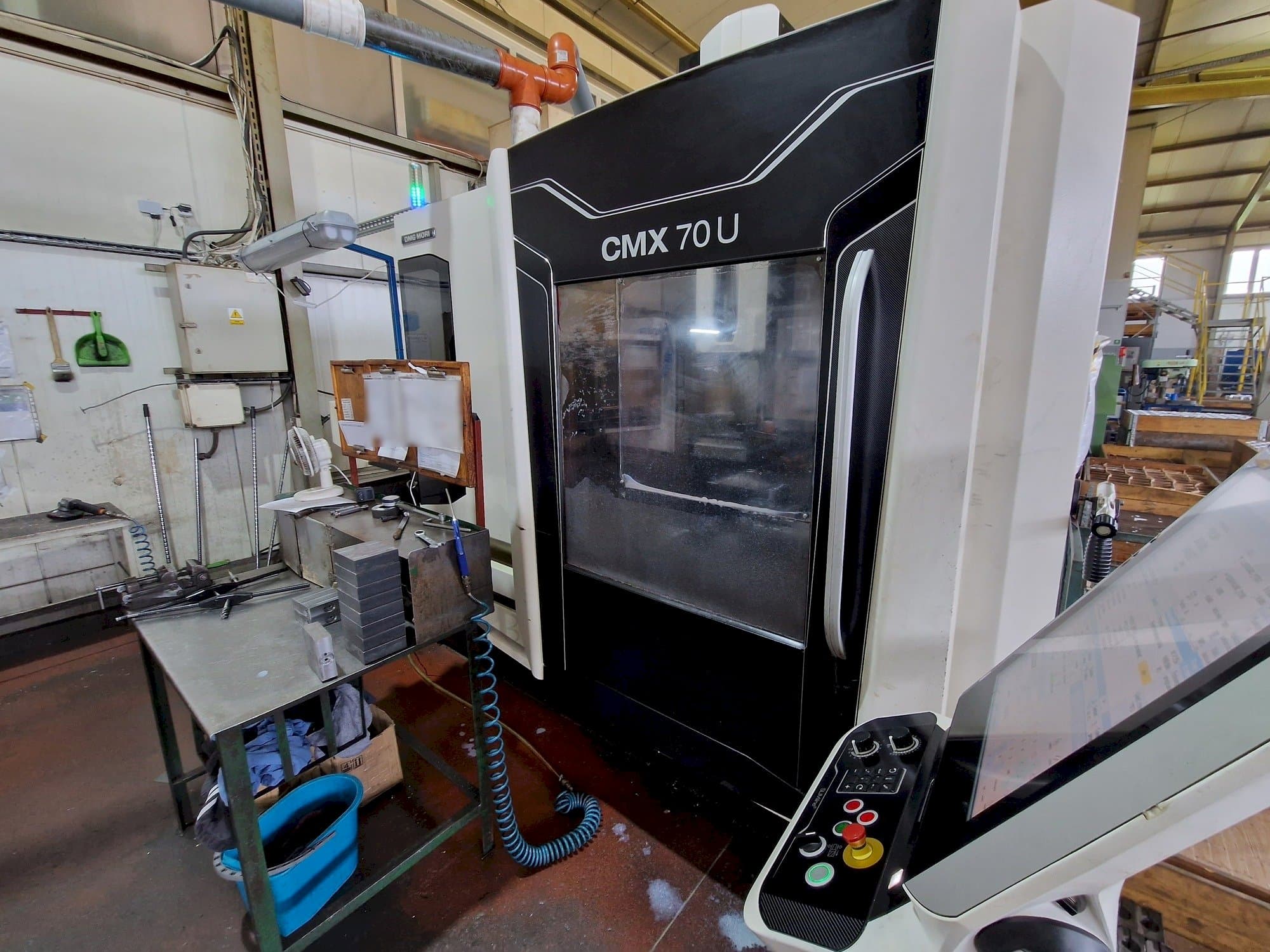 Front view of DMG MORI CMX 70 U machine