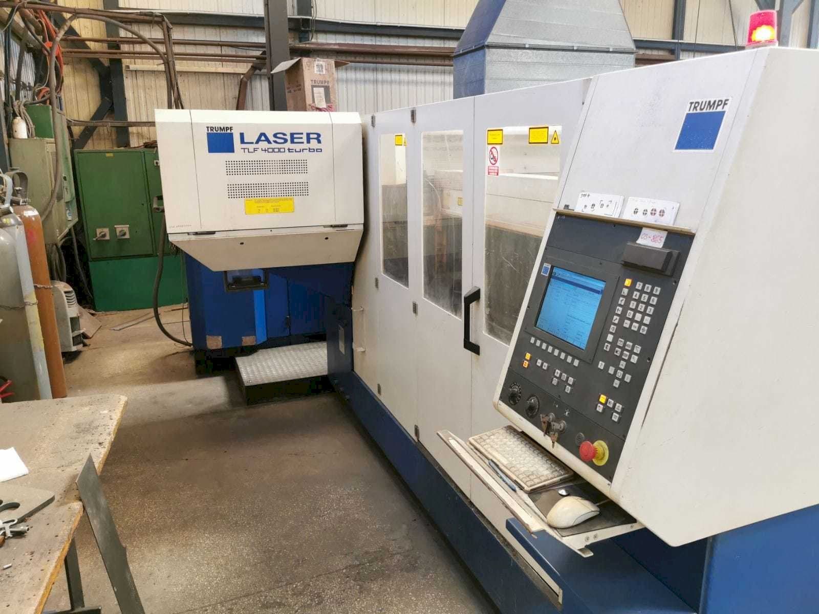 Front view of Trumpf L4030 machine