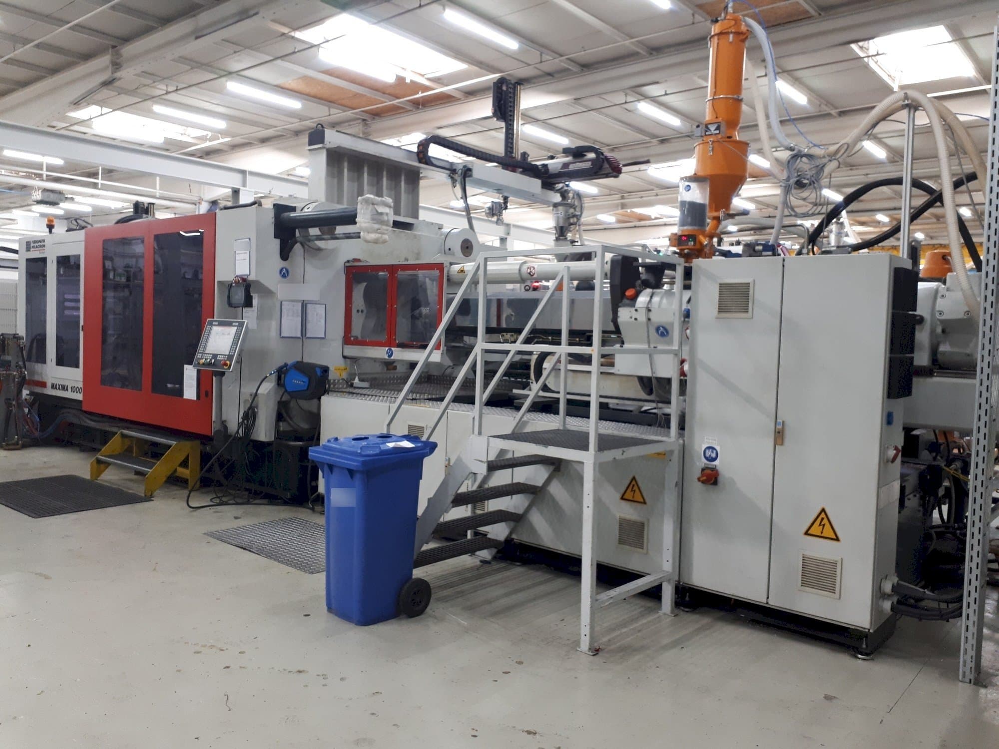 Front view of Ferromatik MAXIMA 1000 Monos machine