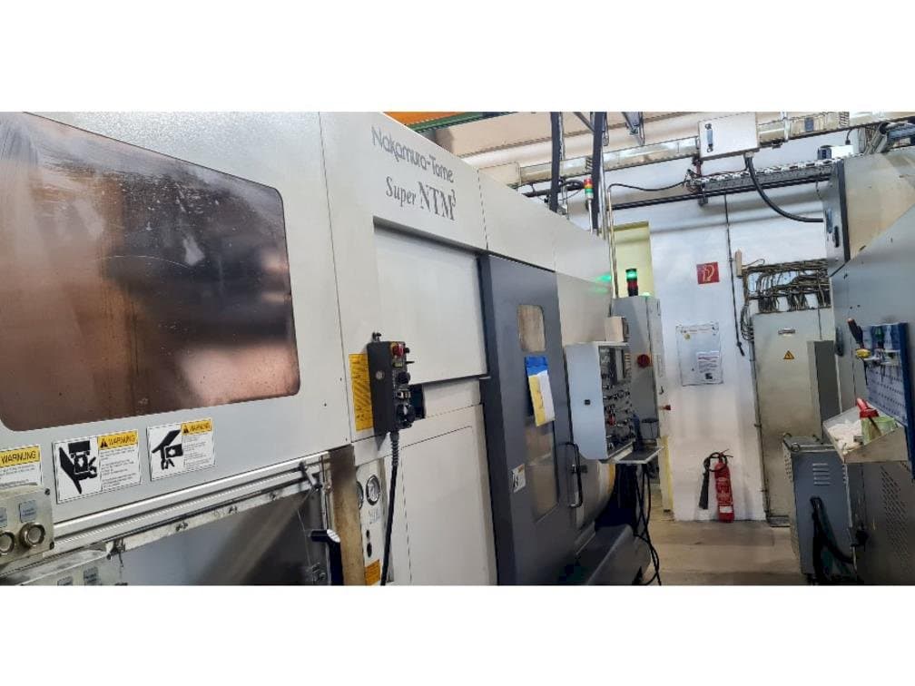 Front view of NAKAMURA Super NTM³ machine