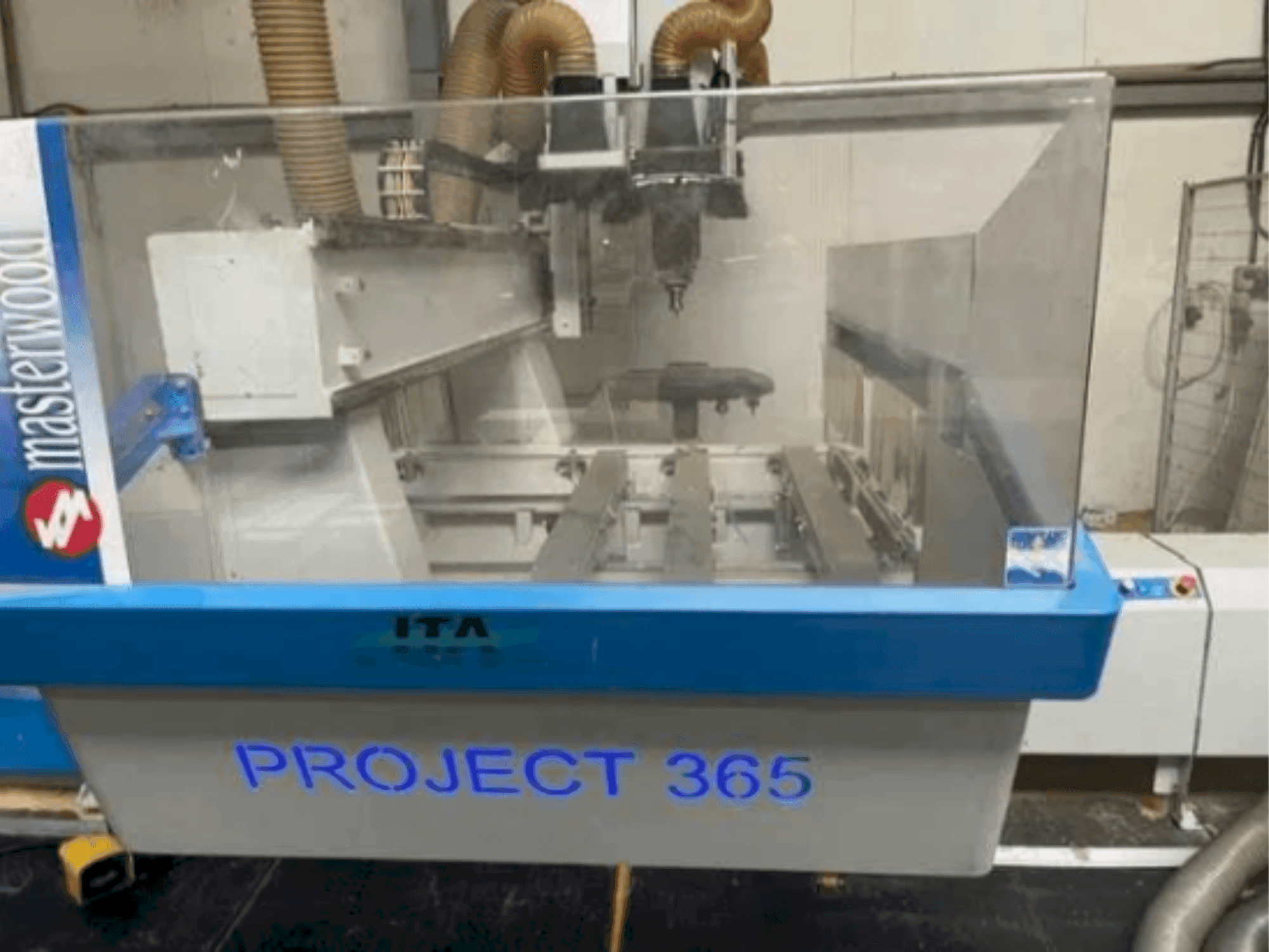 Front view of MASTERWOOD Project 365 machine