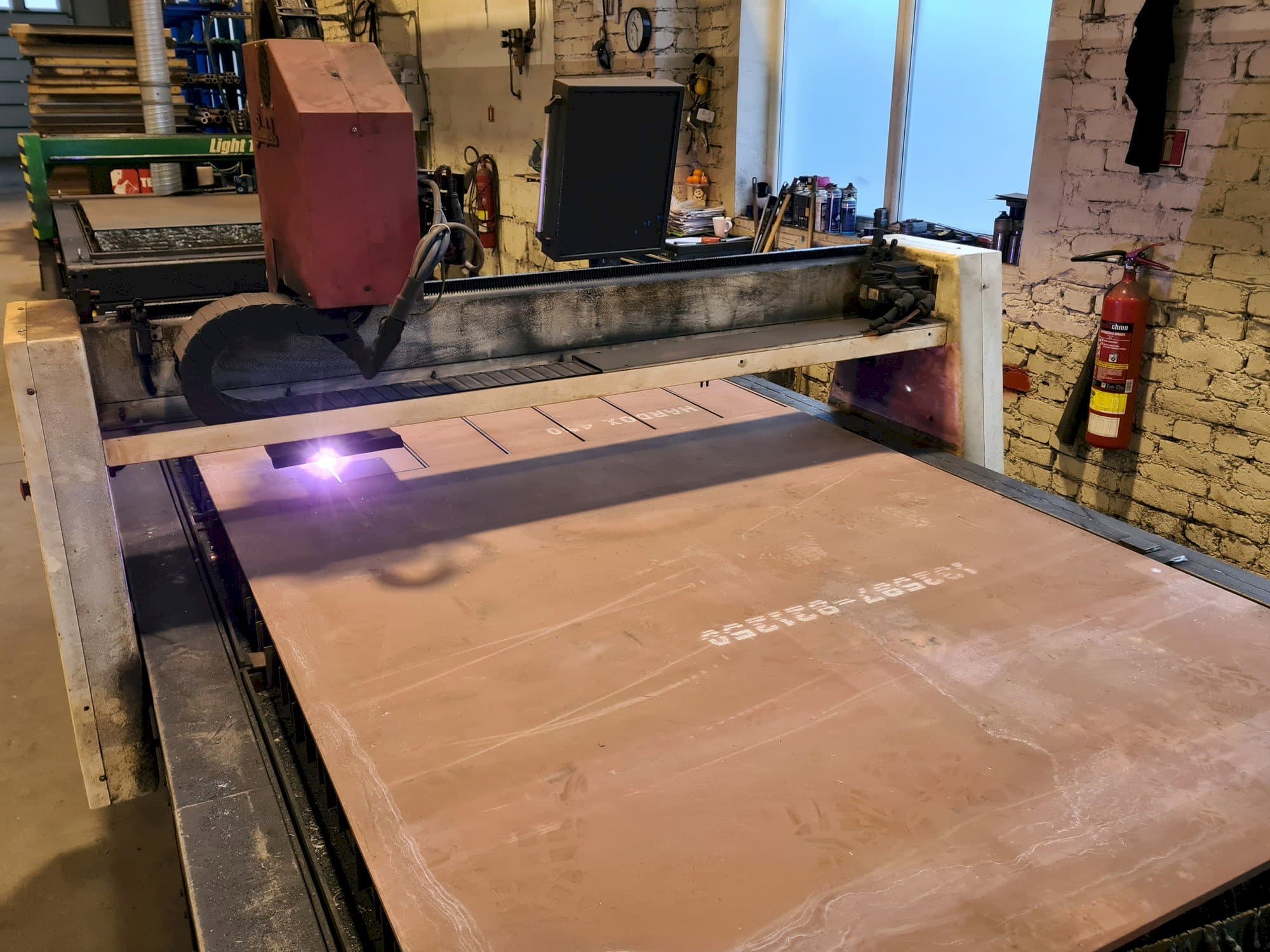 Front view of Baykal BPH 1503 COMPACT machine