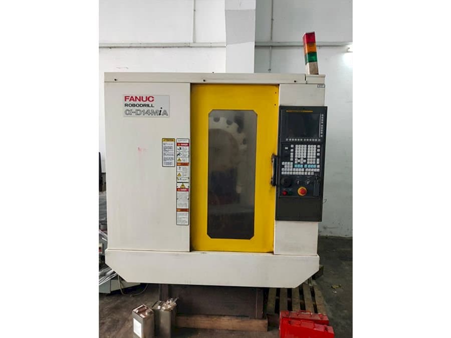 Front view of FANUC Alpha-D14MiA machine